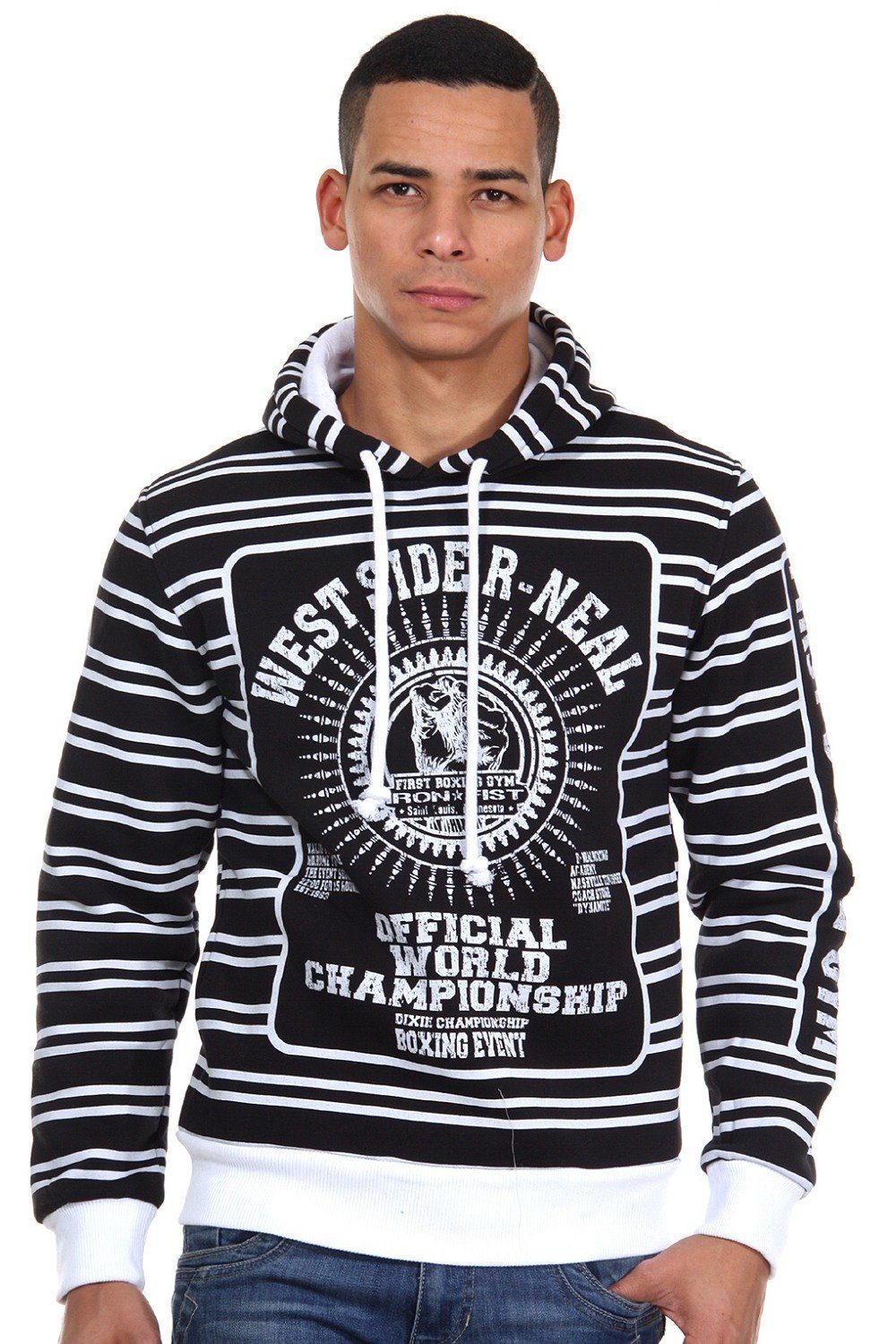 R-NEAL Kapuzensweatshirt schwarz | Sweatshirts