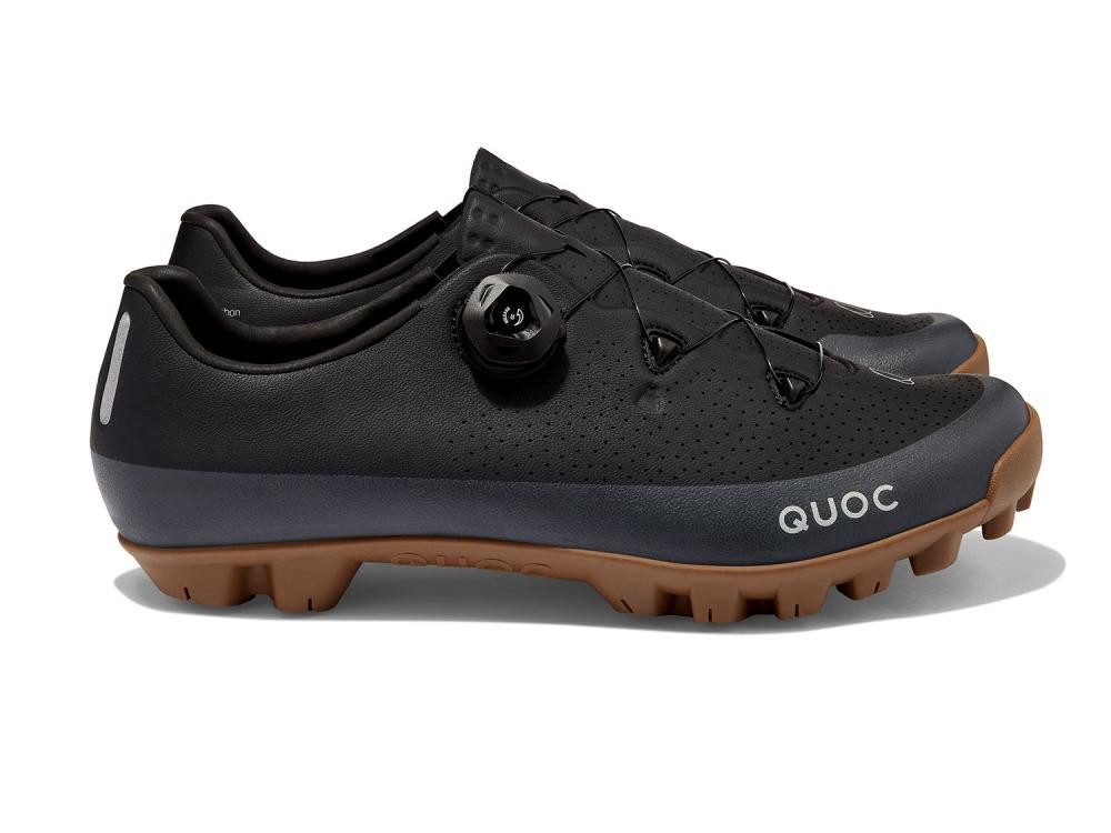 Quoc Quoc Gran Tourer II Gravel Shoe, Quoc Black Gum, 44 Fahrradschuh