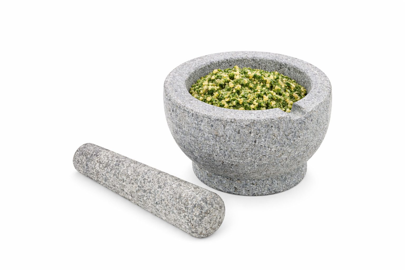 HI Mörser HI Granitmörser mit Stößel Maße: ca. Ø 15 x H 10cm 14074