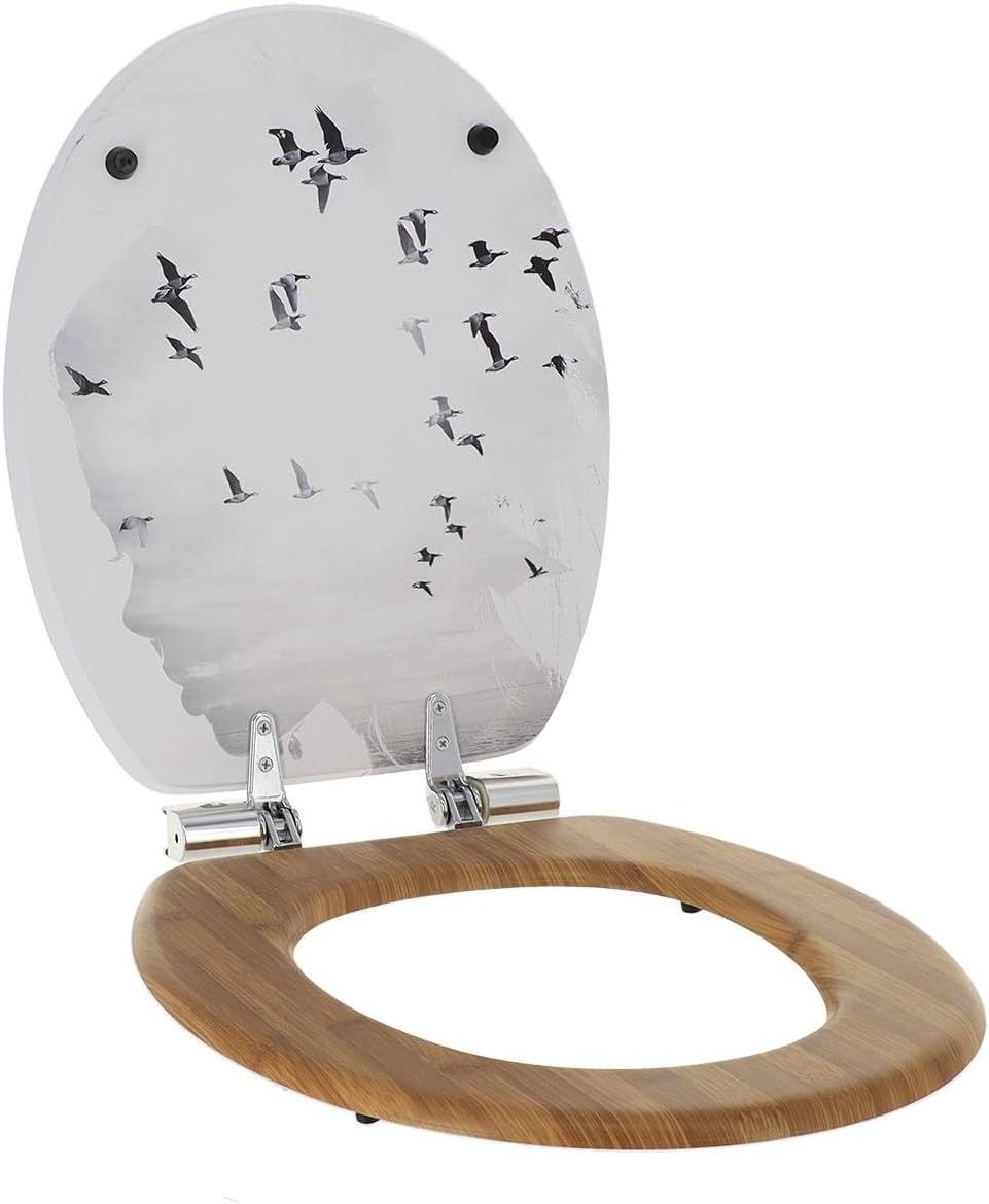 TENDANCE WC-Sitz mit Absenkautomatik MDF Toilettensitz Toilettendeckel WC Sitz