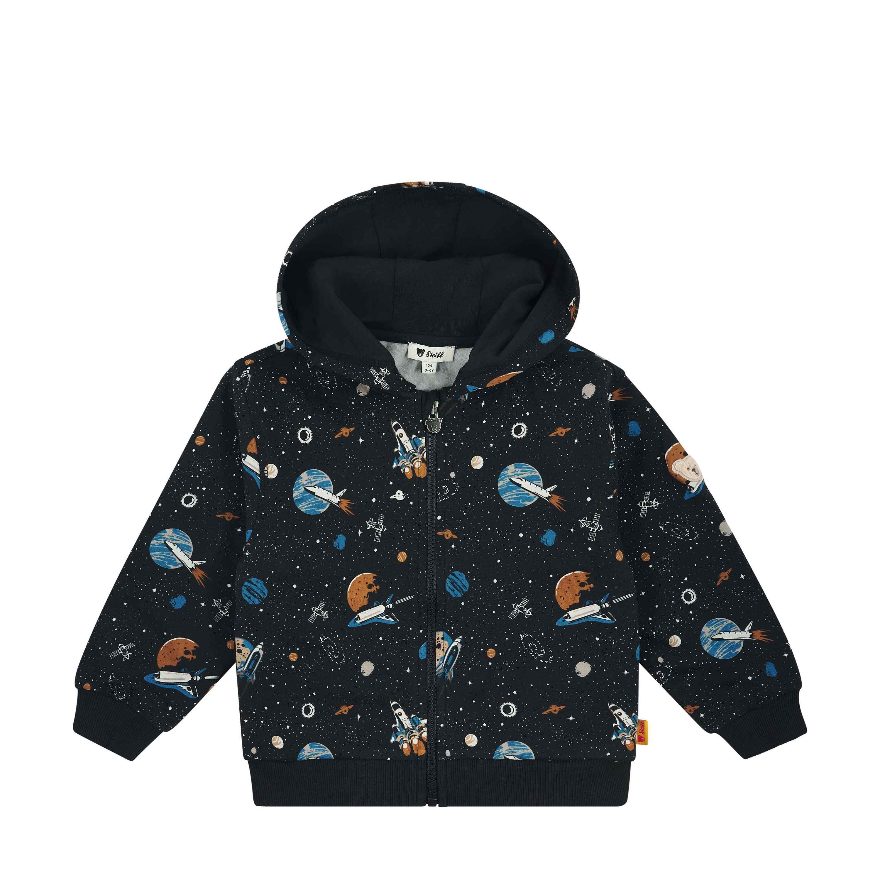 Steiff Strickjacke Sweatjacke Off to the Moon