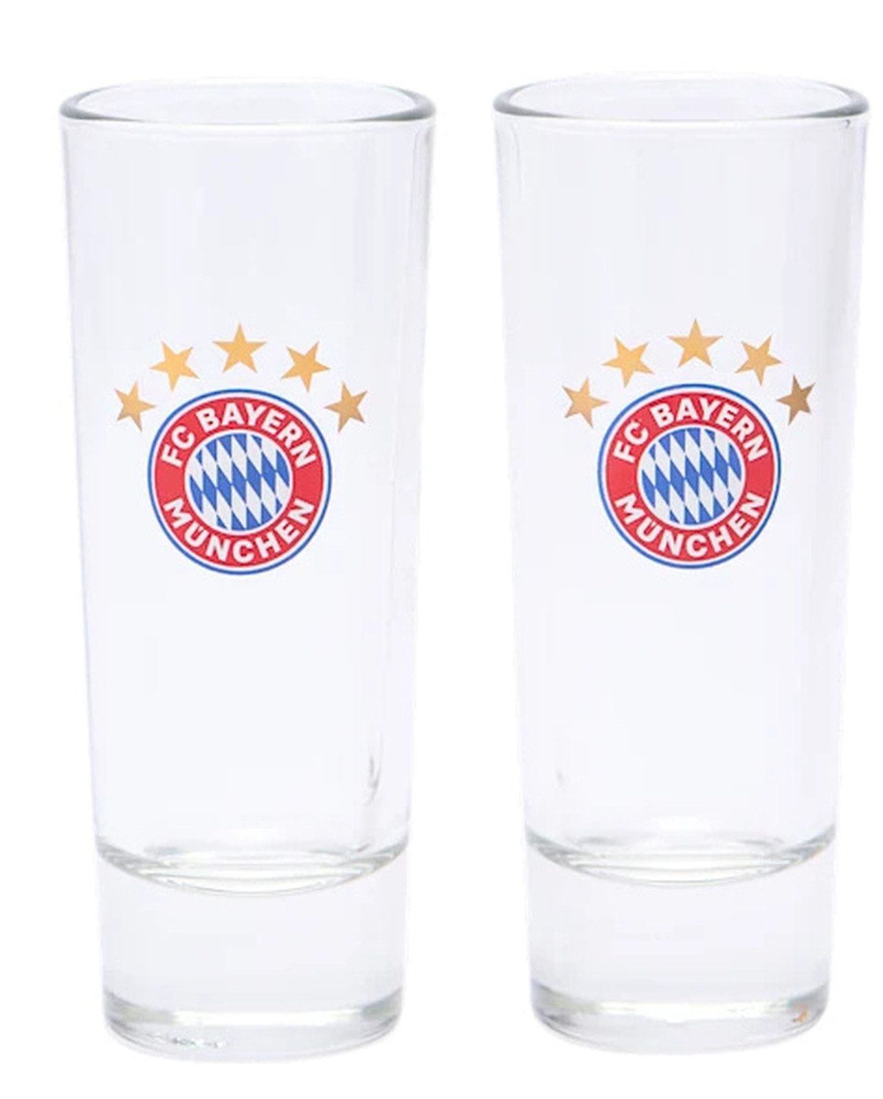 Schnapsglas FC Bayern Schnapsglas 2er Set