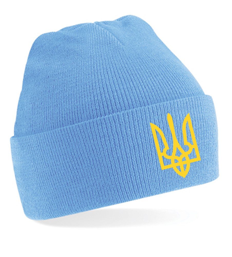 Beanie Unisex Erwachsenen Mütze Selenskyj Ukraine Army Peace Nato