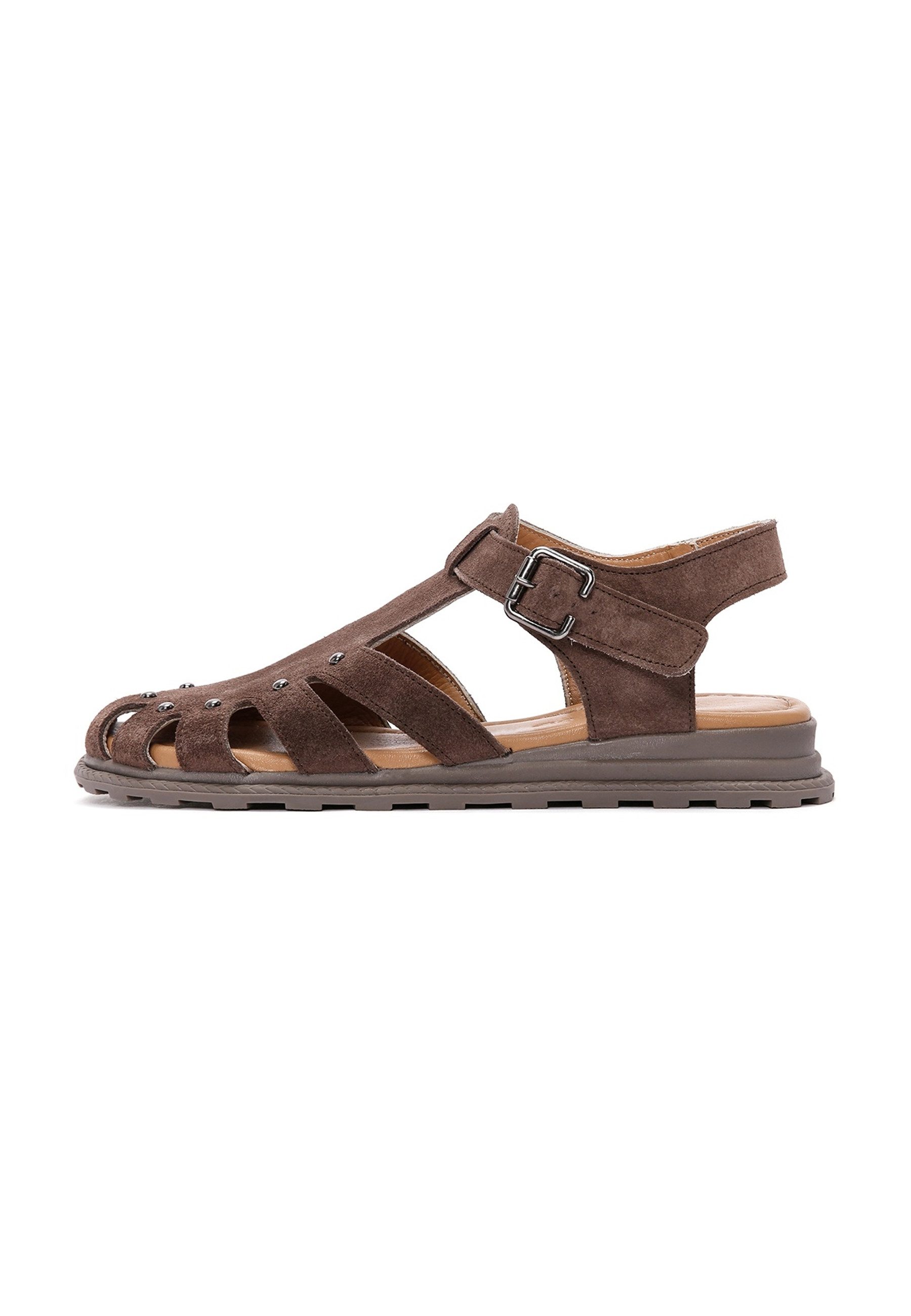 Derimod Sandalen aus Veloursleder Sandale