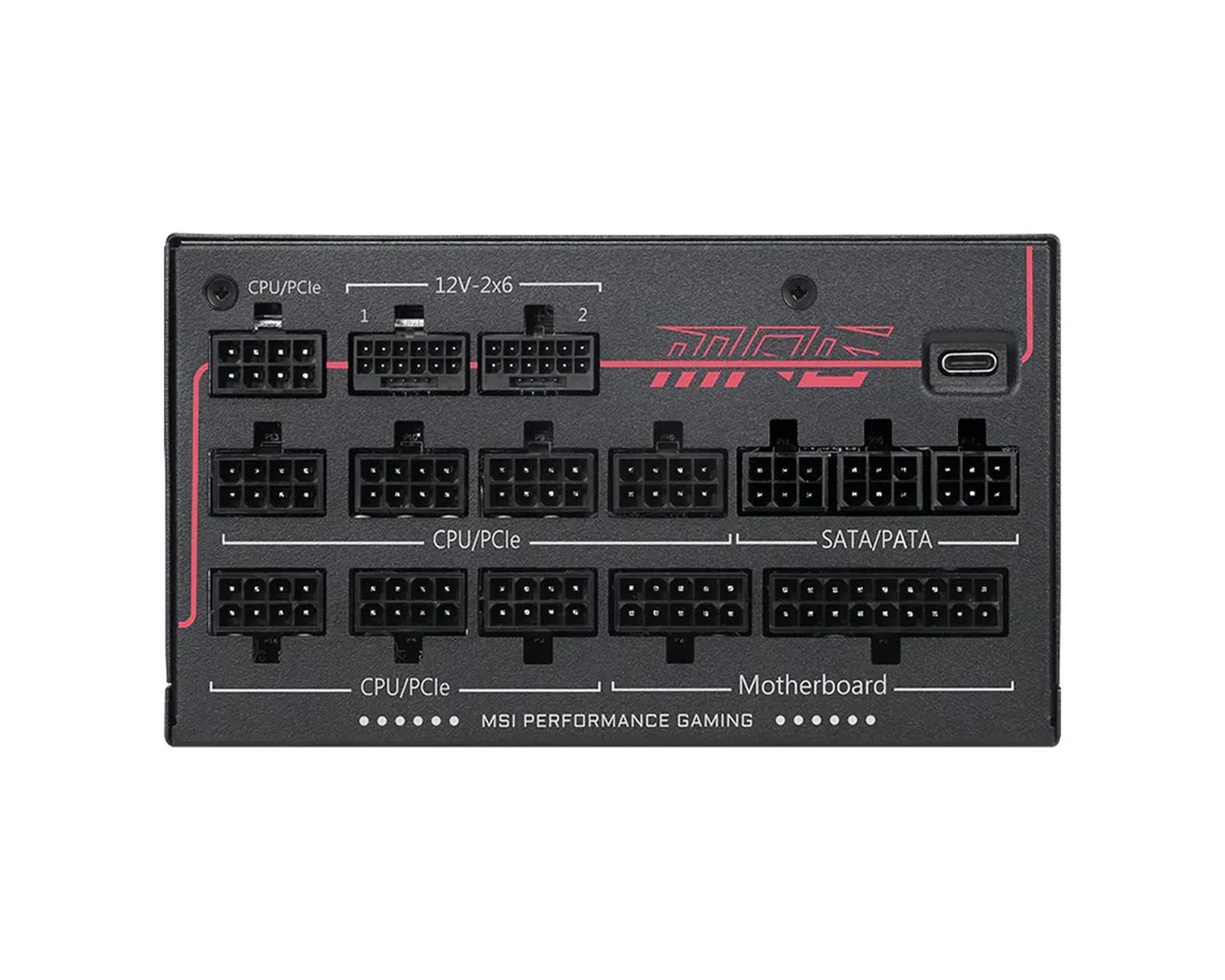 MSI Netzteil MPG Ai1300TS PCI5 1300Watt Netzteil