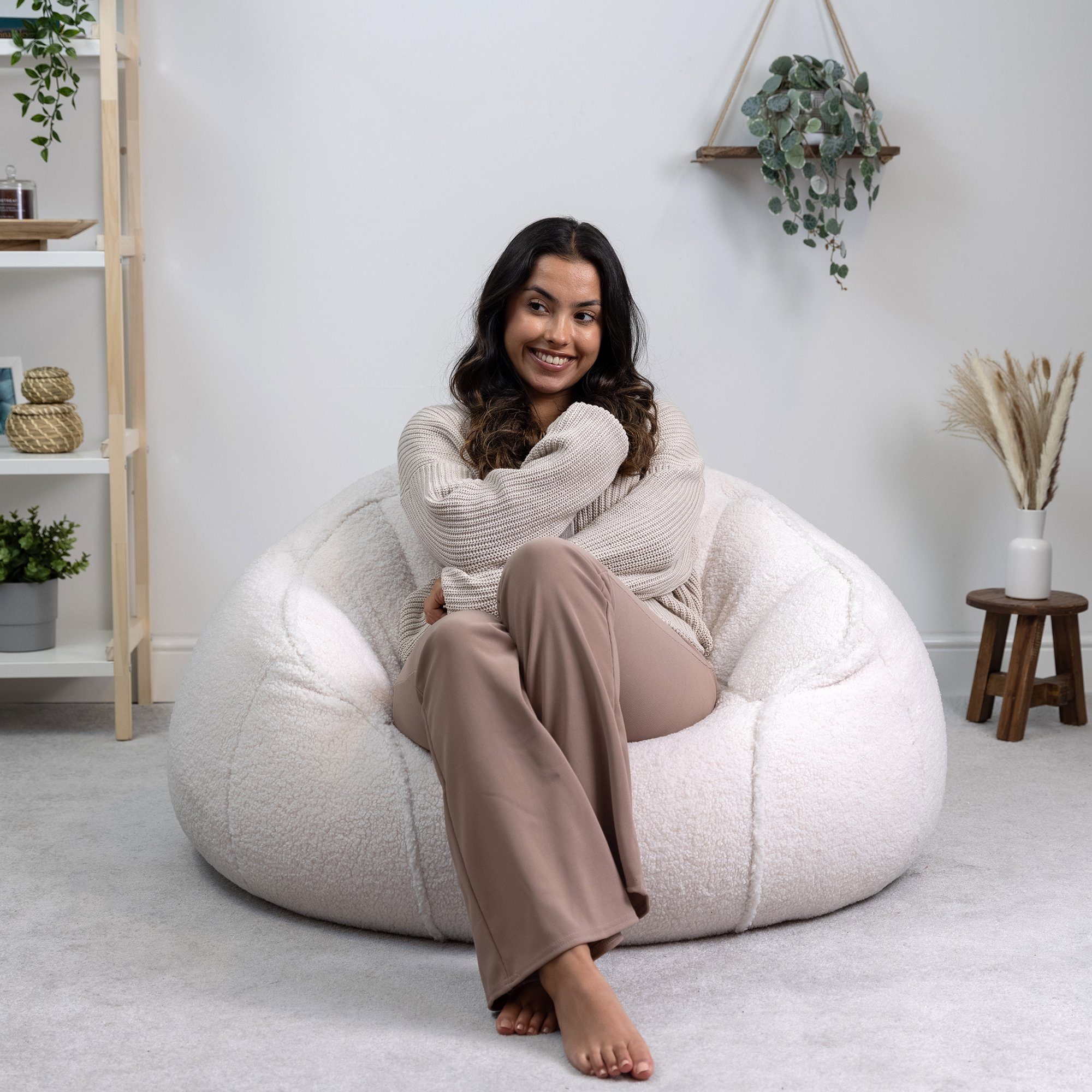 icon Sitzsack Sitzsack Sessel aus Sherpa günstig online kaufen