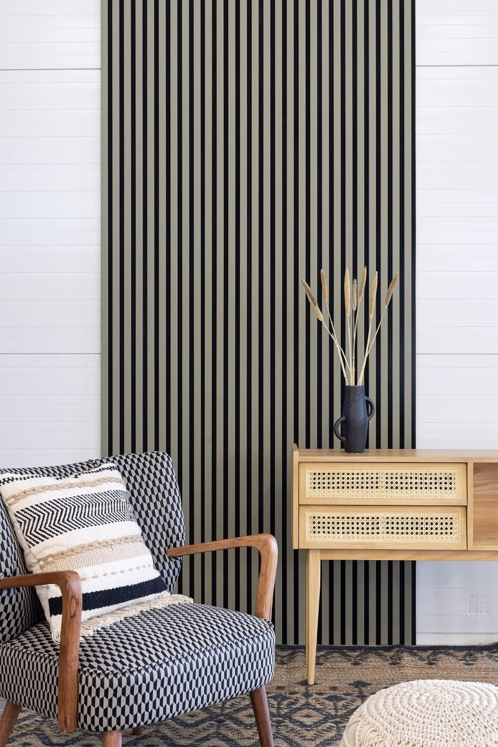 Mebano 3D Wandpaneel 4tlg 135cm Multifunktionale Wandpaneel Akustikpaneel a günstig online kaufen