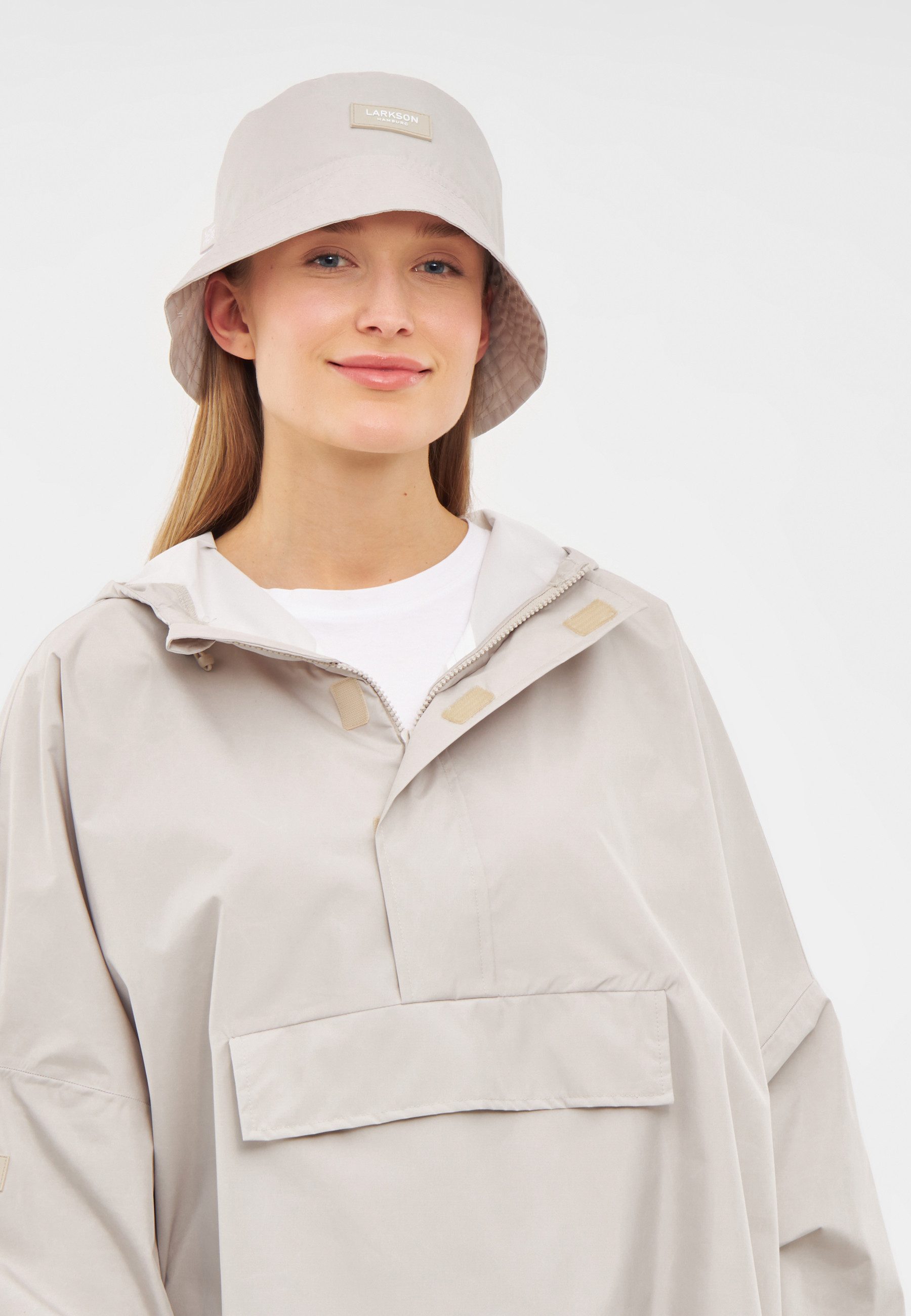LARKSON Regenhut Mats Regenhut, Wassersäule 10.000 mm (1-St., 1) Wasserdichter Bucket Hat mit verschweißten Nähten