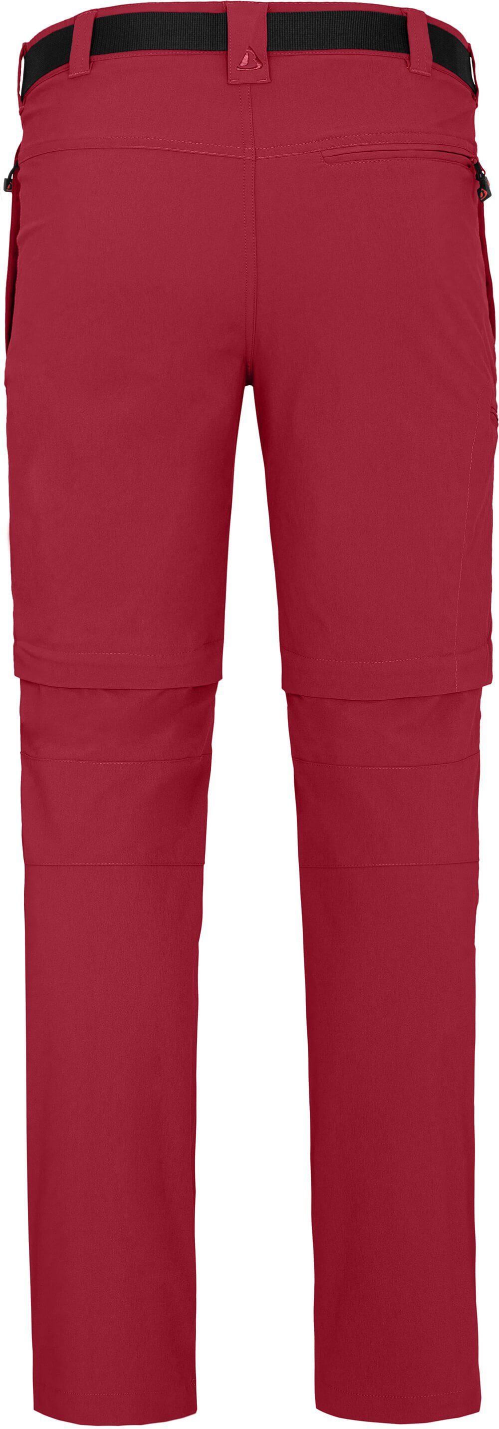 Bergson Outdoorhose BAKER ZIPP-Off Herren Wanderhose, vielseitig, pflegeleicht, Kurzgrößen, off Hose