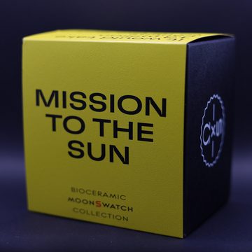 Swatch Chronograph Omega Swatch Bioceramic Moonswatch Mission To Sun