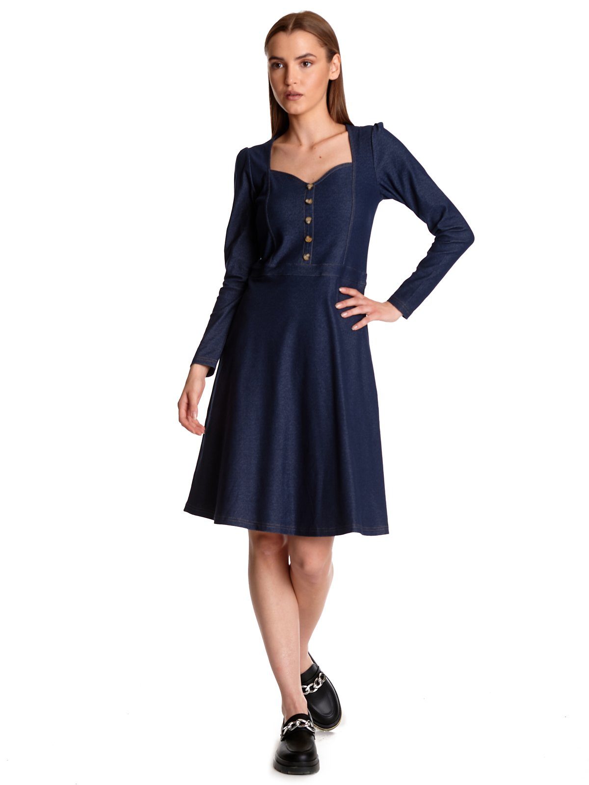 Vive Maria A-Linien-Kleid Nevada Girl Denim