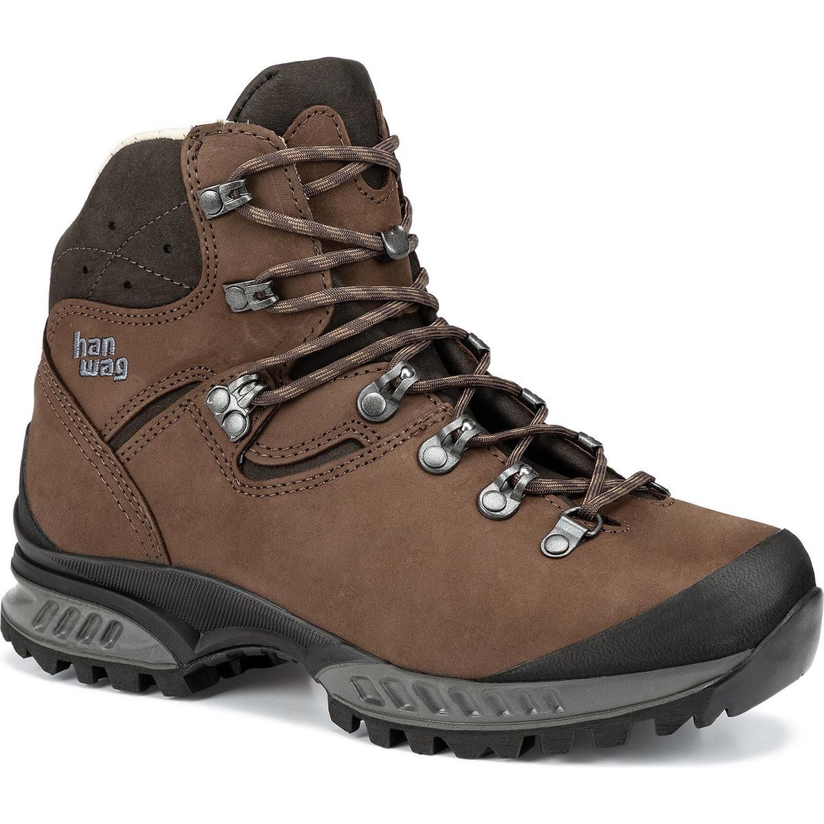 Hanwag Tatra II Lady Hikingschuh Damen-Trekkingschuh mit Lederfutter, Vibram® Sohle und Mid Cut Schaft
