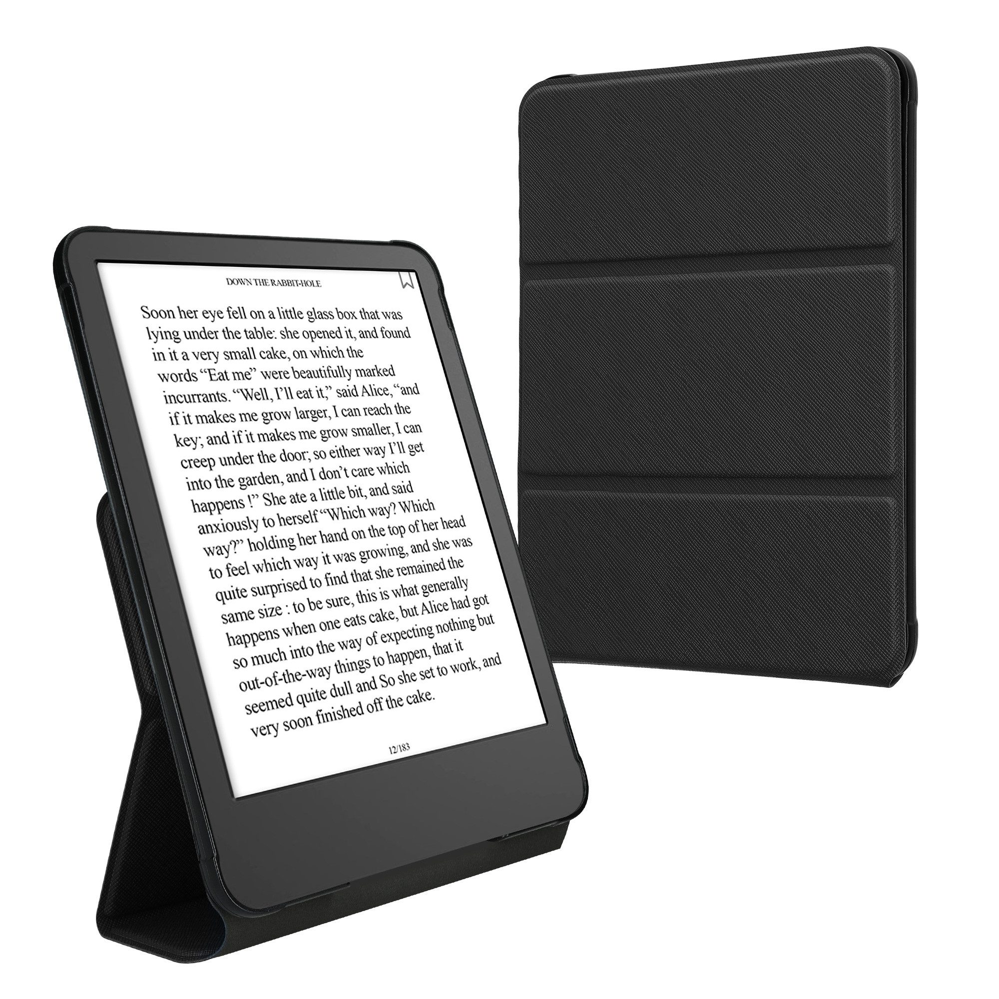 kwmobile E-Reader-Hülle Hülle für Amazon Kindle Paperwhite (2024)/Colorsoft Case - Schutzhülle, Magnetverschluss Cover mit Standfunktion - aus Kunstleder