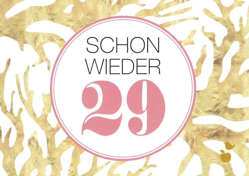 ᐅ Postkarte "Schon wieder 29" OTTO