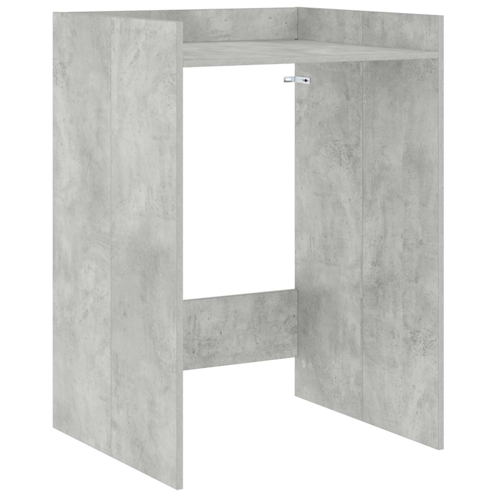 vidaXL Badregal 67,5 x 62 x 97 cm Waschmaschinenschrank Badschrank Regal Holzwerkstoff