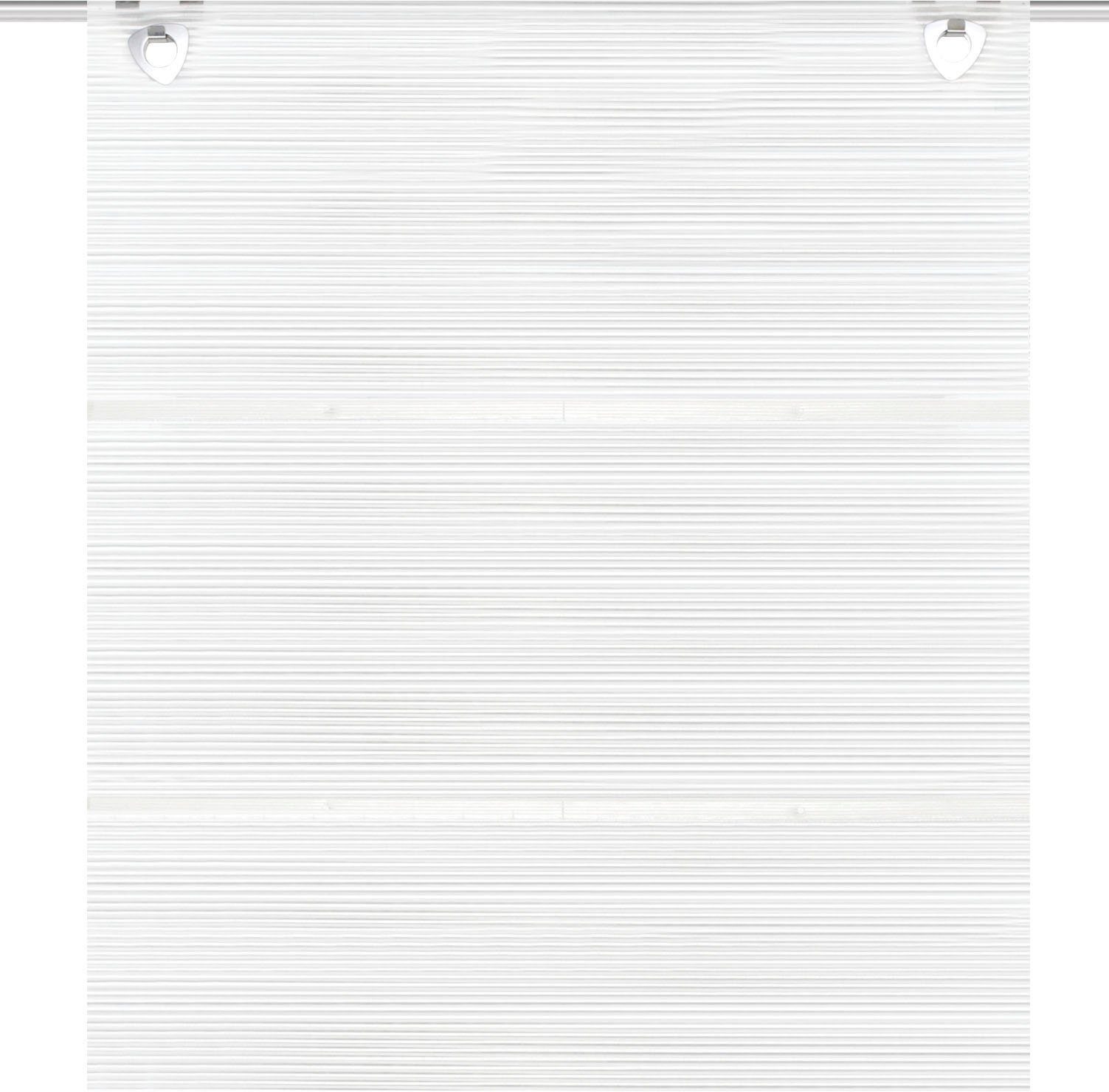 Clever-Kauf-24 Magnetrollo Magnetrollo Querstreifen, Farbe: wollweiß, in "B günstig online kaufen