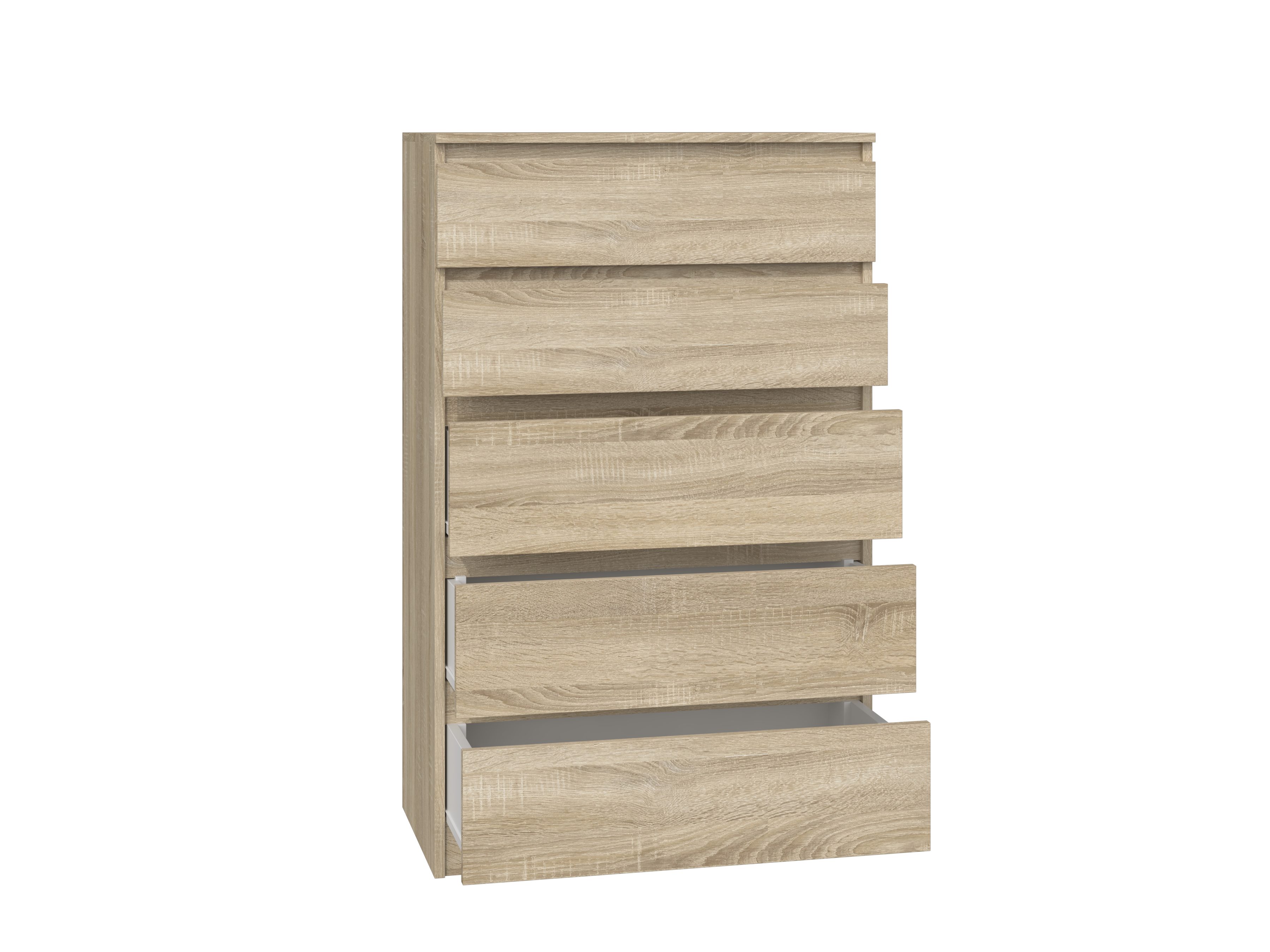 Raumhirsch Furniture Kommode Sideboard 70 cm breit (Maße 40 x 70 x 110 cm, 5 Schubladen), verschiedene Farben – Bild 2 von 5