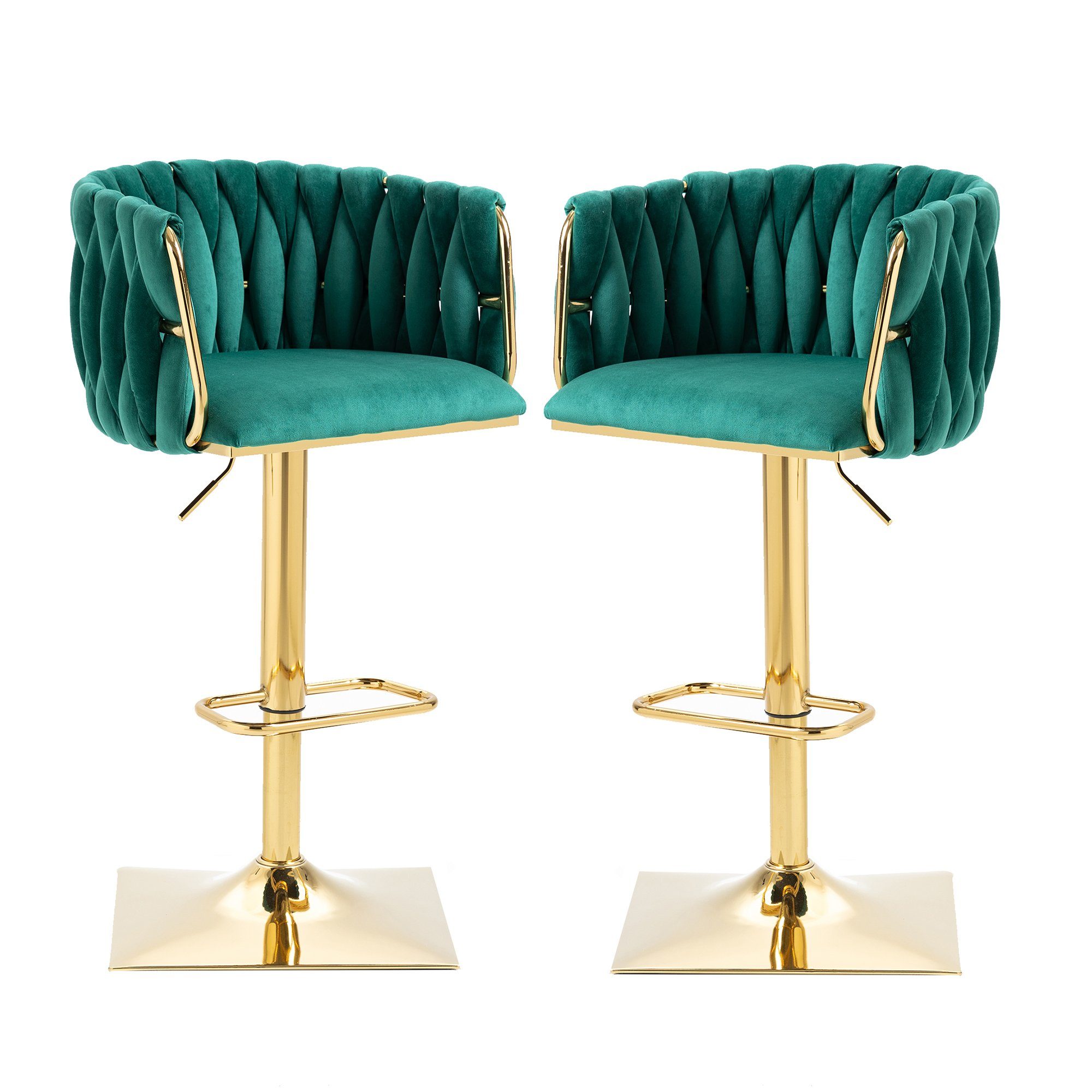 OKWISH Barhocker Drehbare Barhocker, 2er-Set, höhenverstellbare günstig online kaufen
