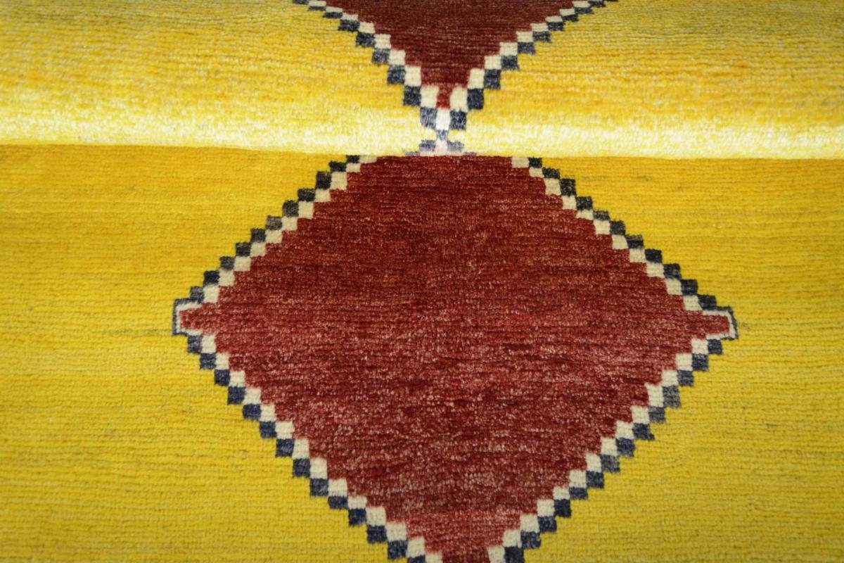 Orientteppich Perser Gabbeh rechteckig, Ghashghai 15 Nain Moderner, Trading, Höhe: 100x146 Handgeknüpfter mm
