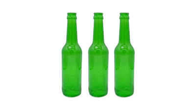 Quartett.net Zauberkasten 3er Set: Bruchglas-Flaschen aus Zucker. Form: 0,33l Flasche