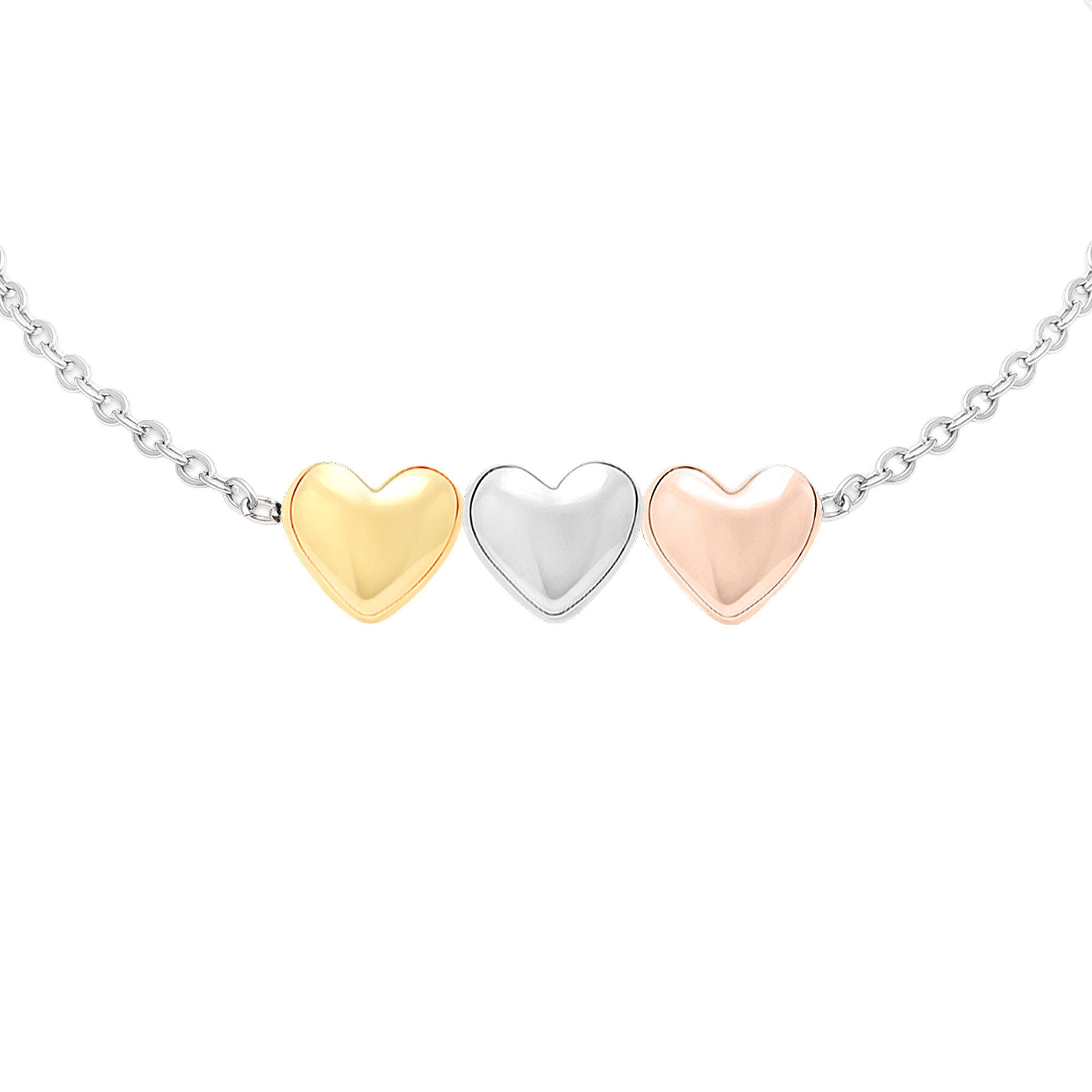 s.Oliver Armband Tricolor Hearts, Herz
