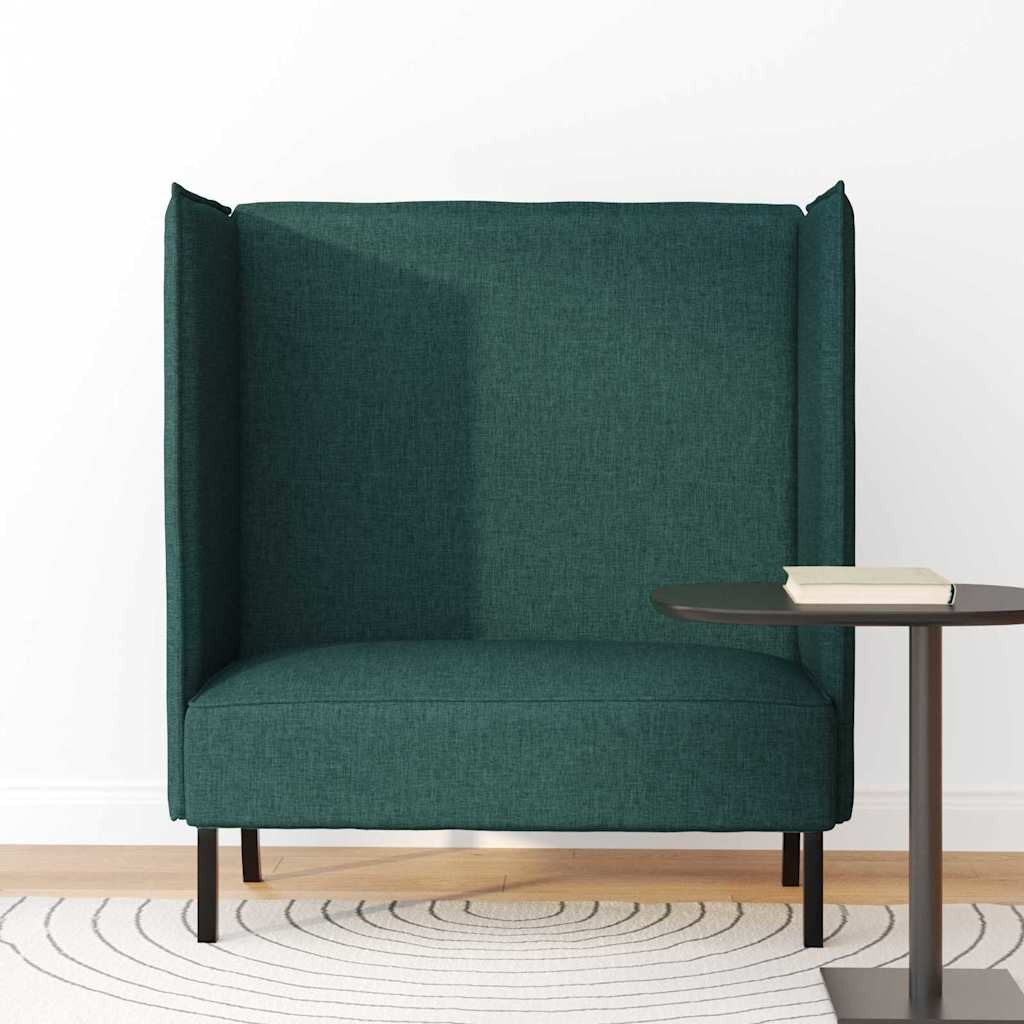 vidaXL Sofa Hoher Rücken Sofa Dunkelgrün günstig online kaufen