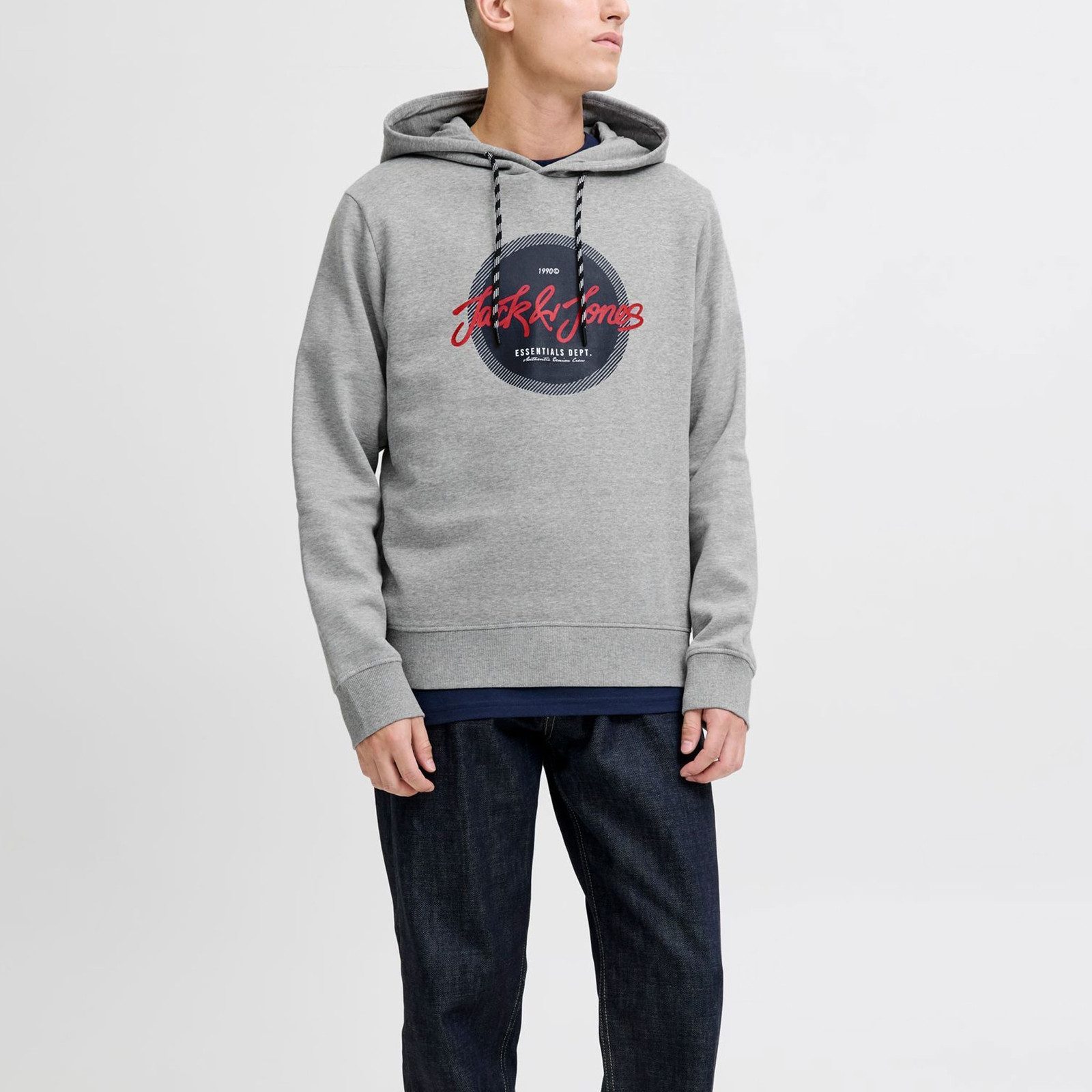 Jack & Jones Hoodie JJURBAN Sweat Hood mit großem Print auf der Vorderseite günstig online kaufen