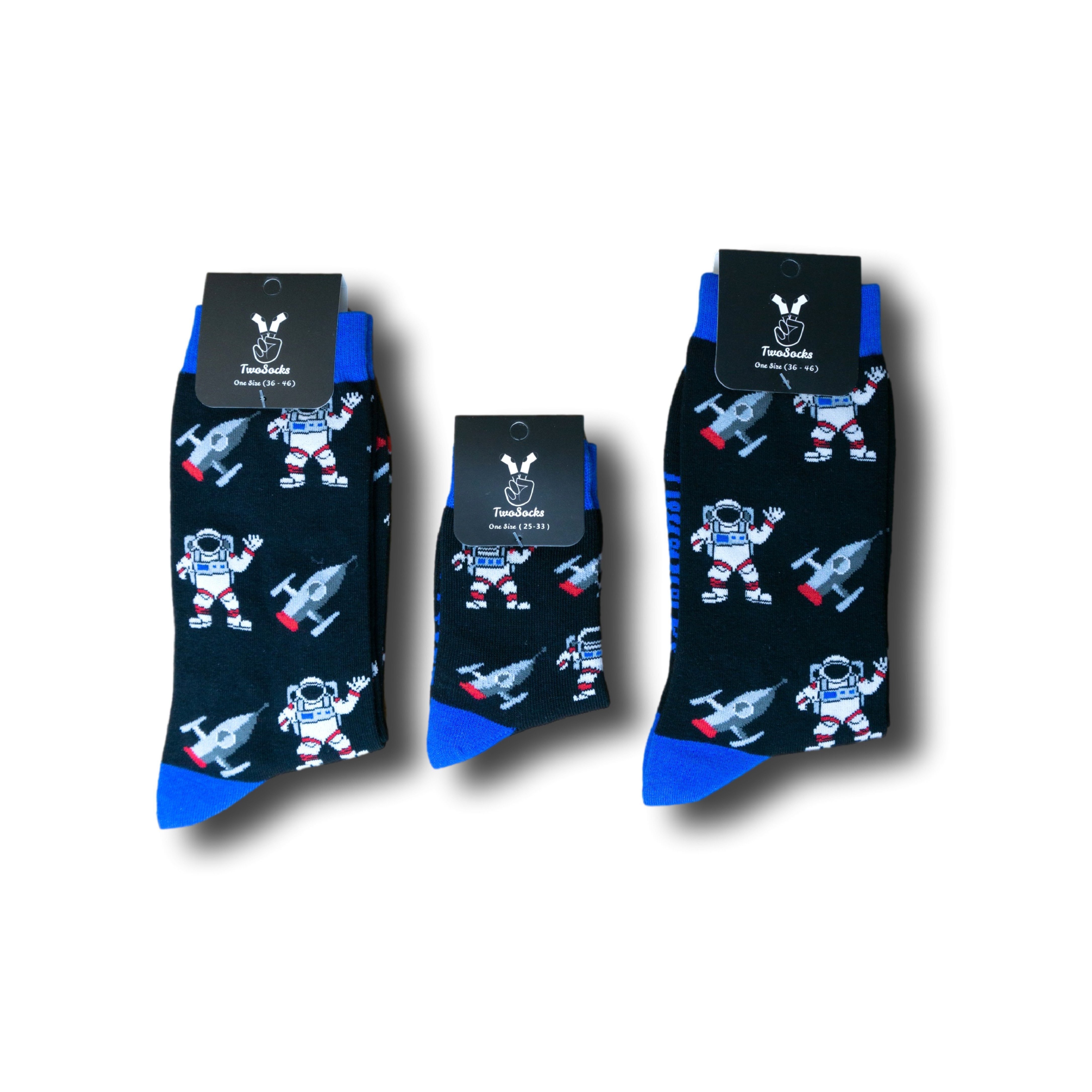 TwoSocks Freizeitsocken Lustige Socken Partnerlook 3x Socken, Familien Set, günstig online kaufen