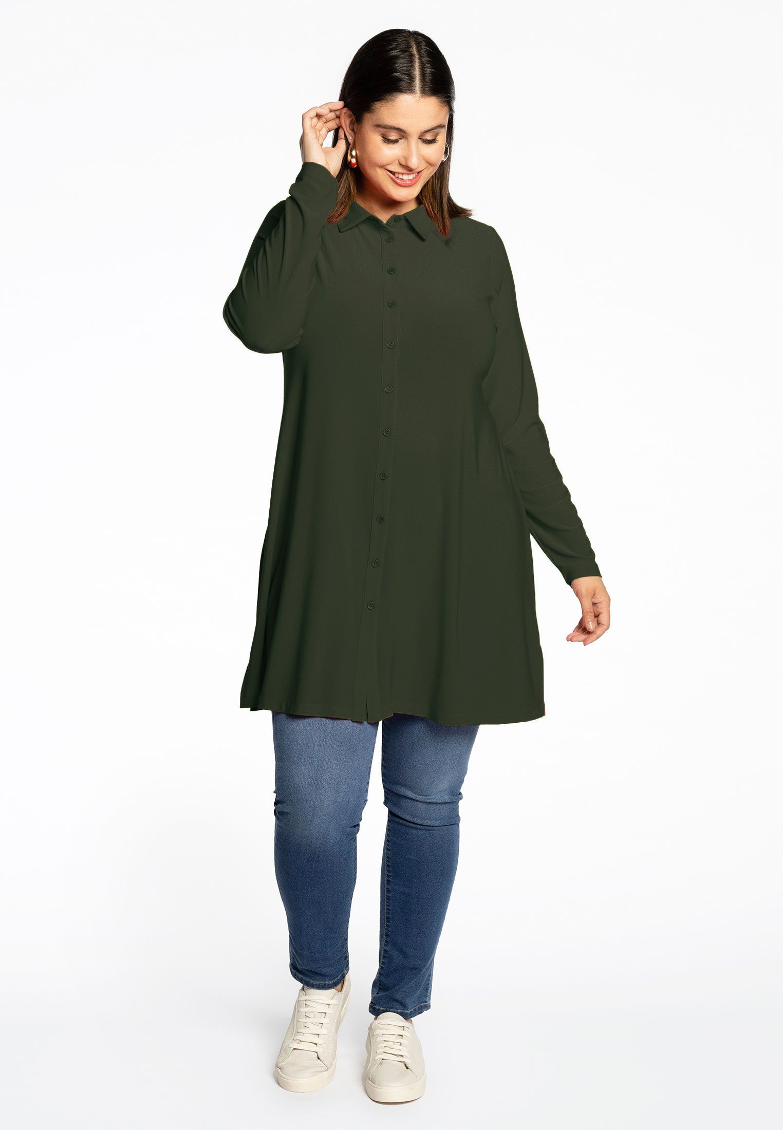 YOEK Blusentop Damen Bluse Große Größen günstig online kaufen