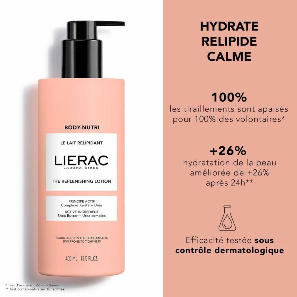 LIERAC Körperpflegemittel BODY-NUTRI Regenerationsmilch 400 ml