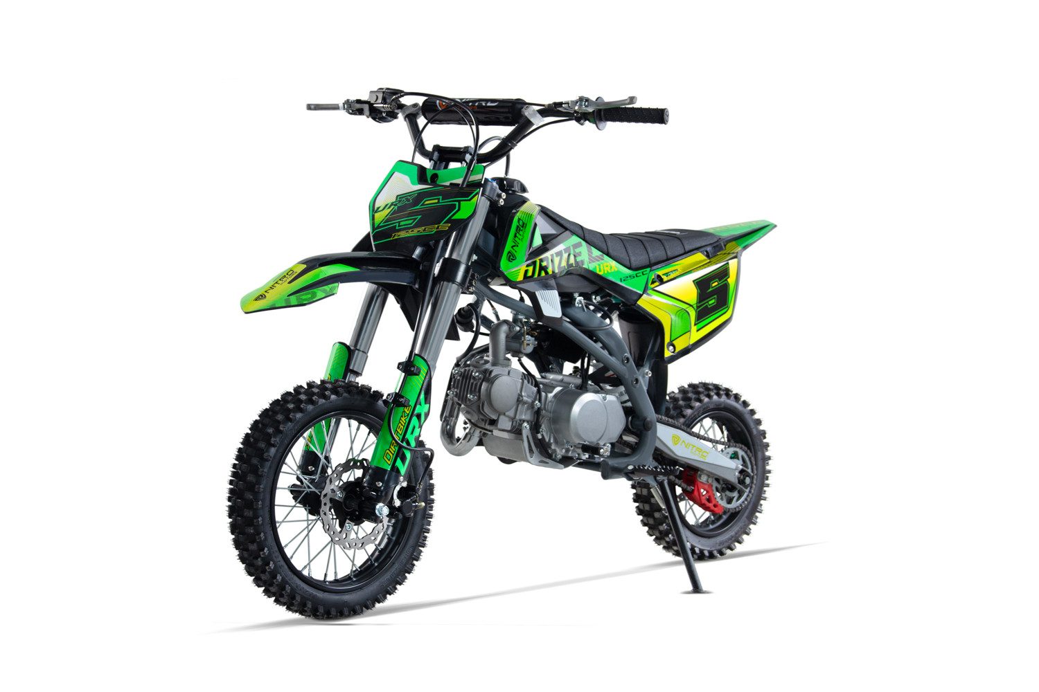 Dirt-Bike 125cc Dirtbike DRIZZEL UX URX 14/12 Kick Start