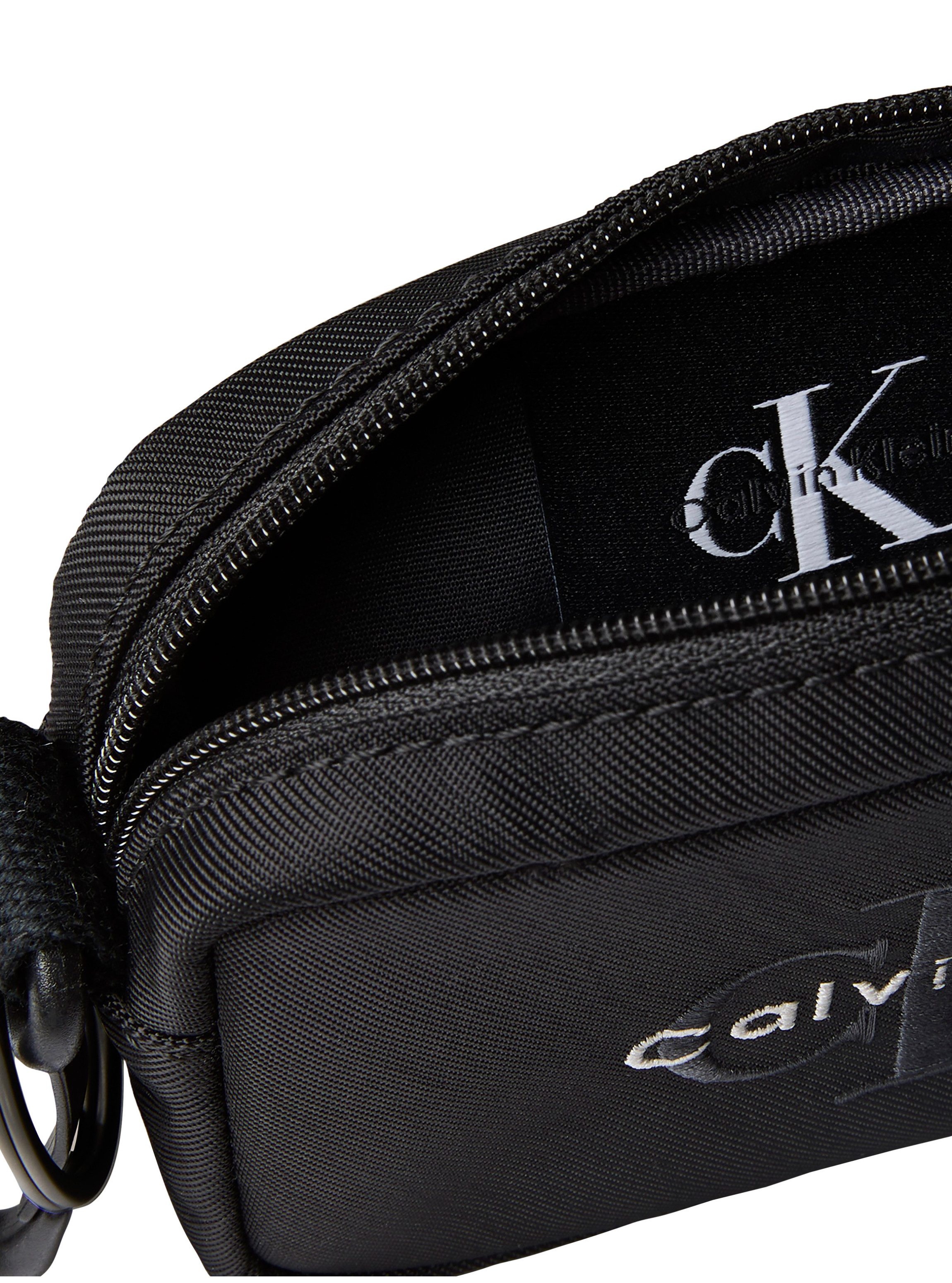 Calvin Klein Taschenanhänger BOLD CLIP ZIP POUCH Accessories, Bag Charm mit CK- Logo
