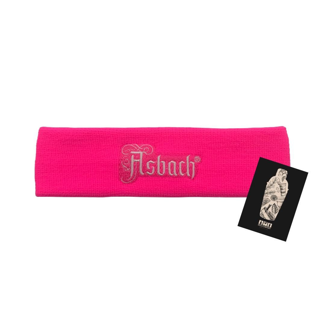 Schweißband Asbach Schweißband – Neon Pink