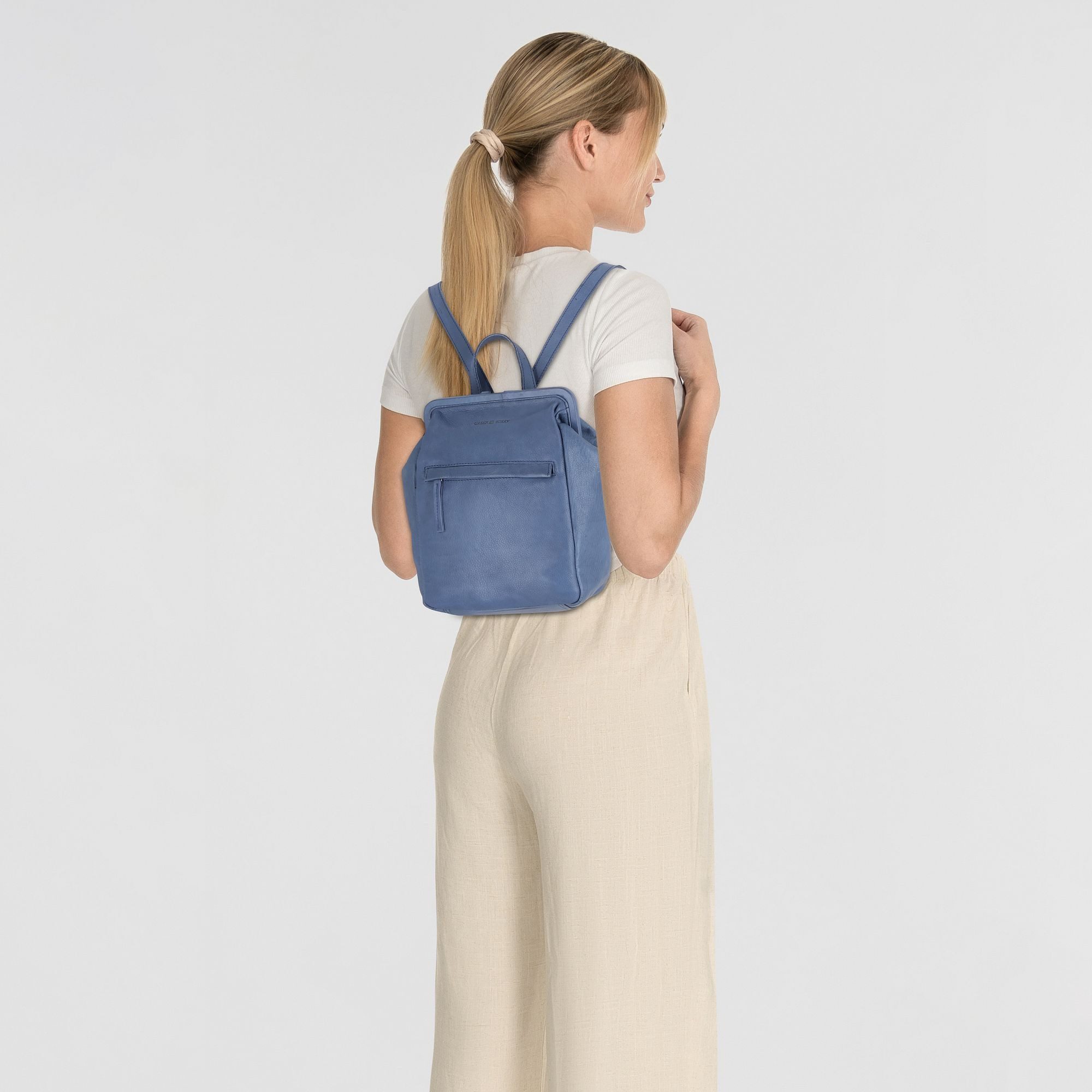 Greenburry Cityrucksack Vintage washed, Leder günstig online kaufen