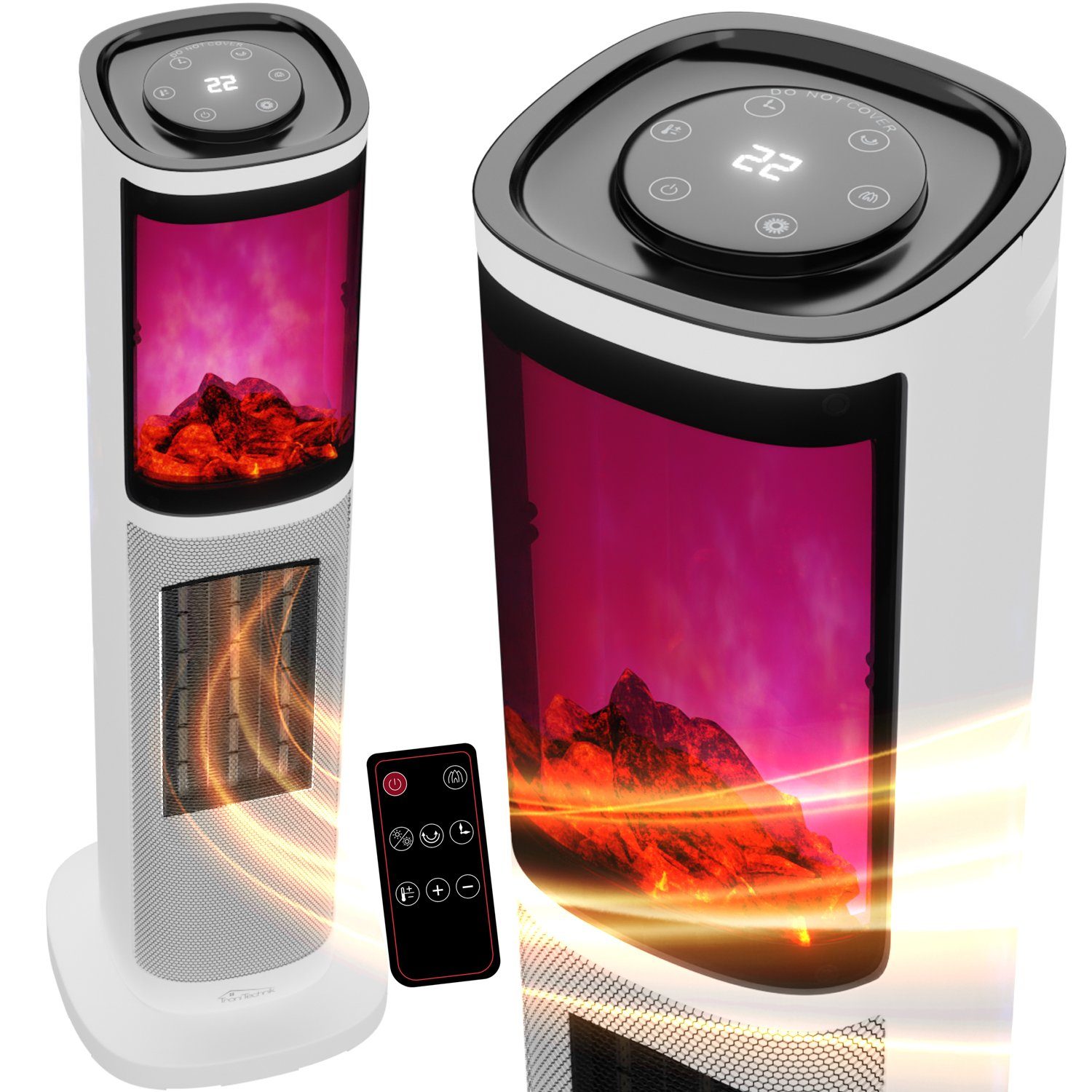 TroniTechnik Heizstrahler Turmheizer KH-064, Keramikelement, Heizgerät,Oszi günstig online kaufen