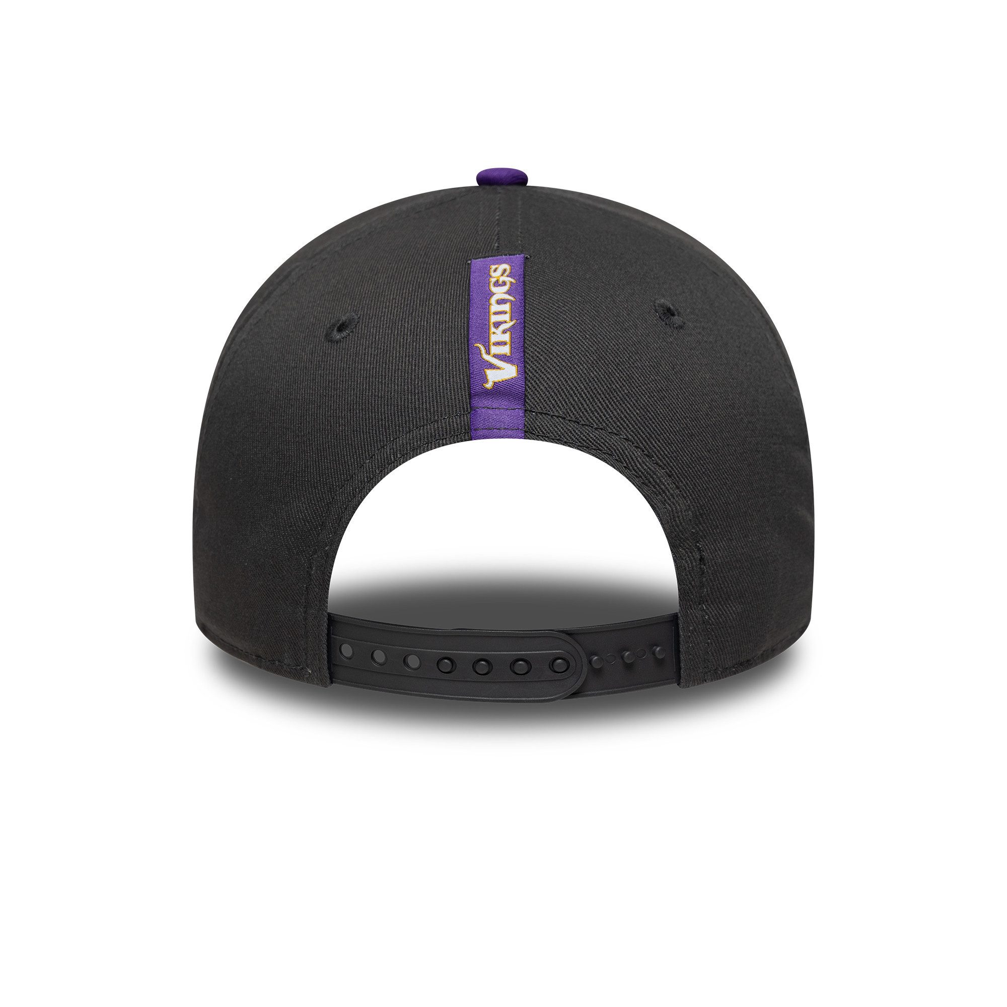 New Era Snapback Cap 9FORTY E-Frame Minnesota Vikings NFL Charcoal