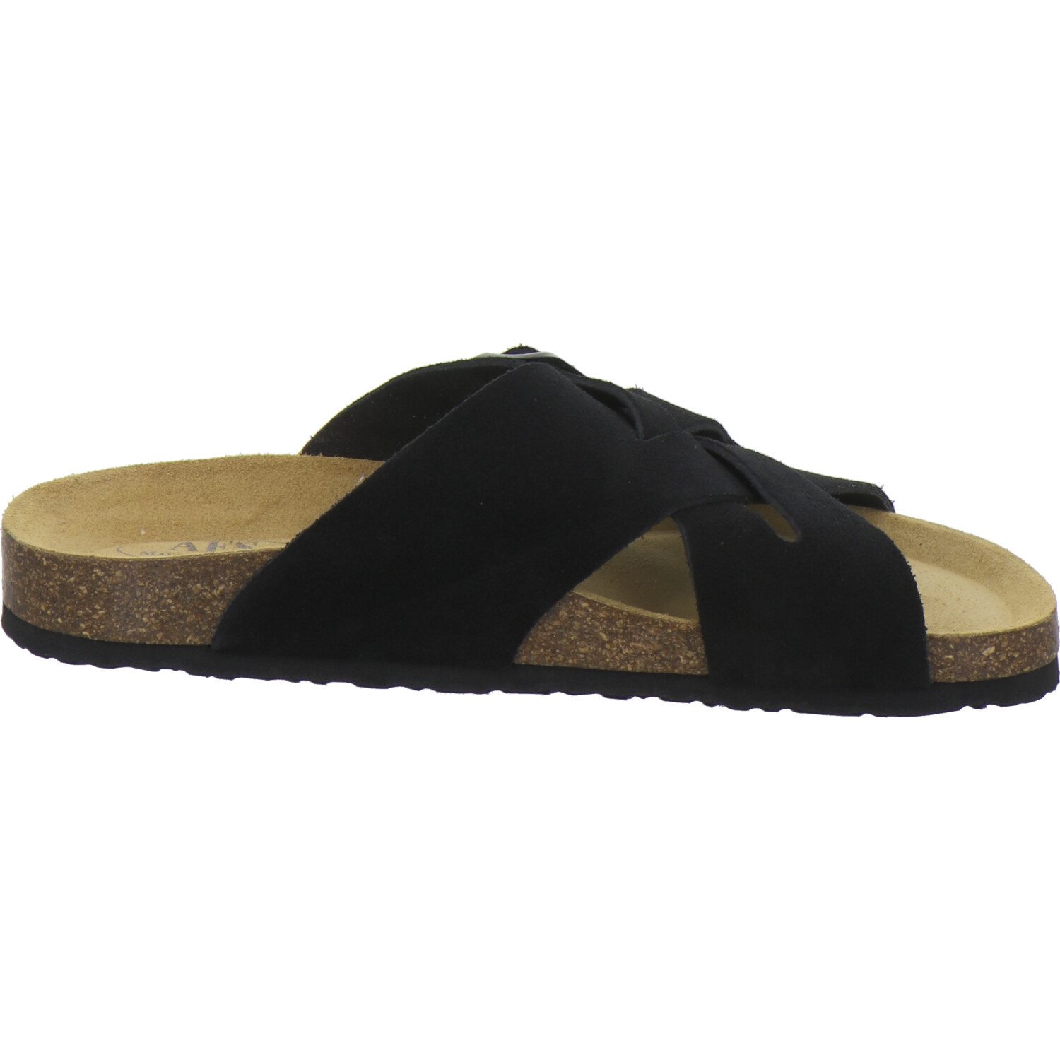 AFS-Schuhe 314297 Kralle Pantolette für Herren mit Fußbett, bequeme Sandalen aus Leder