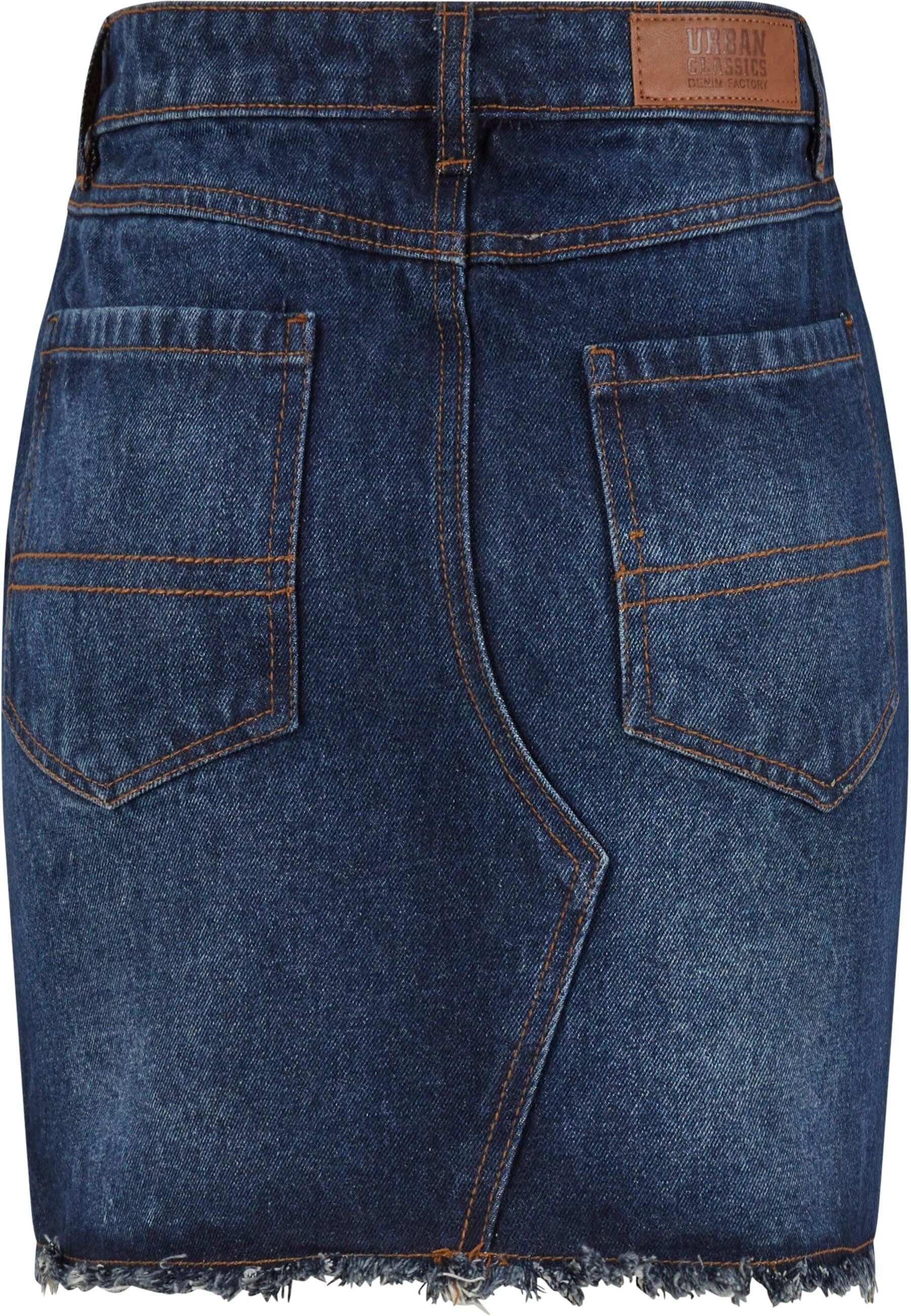 URBAN CLASSICS Sommerrock Urban Classics Ladies Heavy Mini Denim Skirt (1-t günstig online kaufen