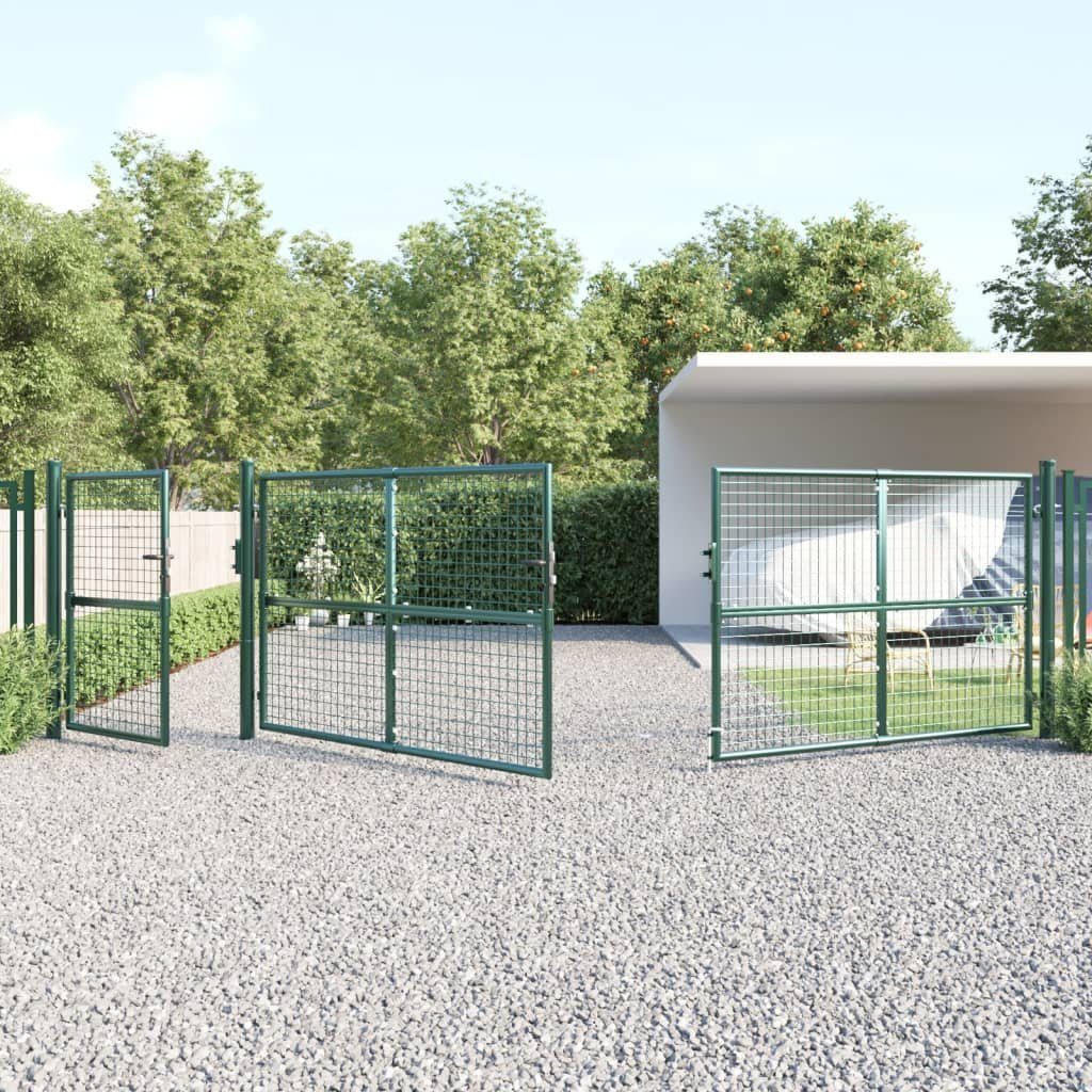 vidaXL Gartentor Mesh-Gartentor Grün 500x175 cm günstig online kaufen