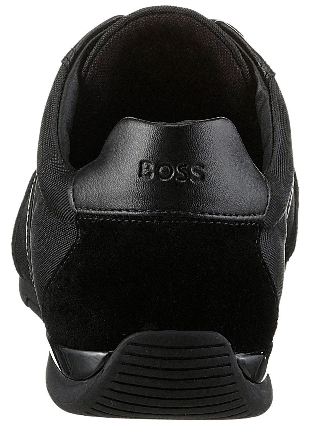 BOSS Saturn_Lowp Sneaker im Materialmix, Freizeitschuh, Halbschuh, Schnürsc günstig online kaufen