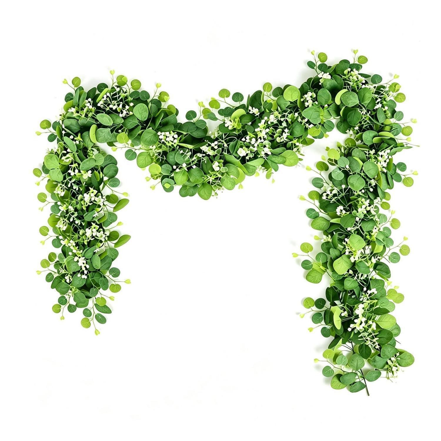LuxusKollektion Girlande Eukalyptus Girlande mit Beeren 2 Stück 1,8m