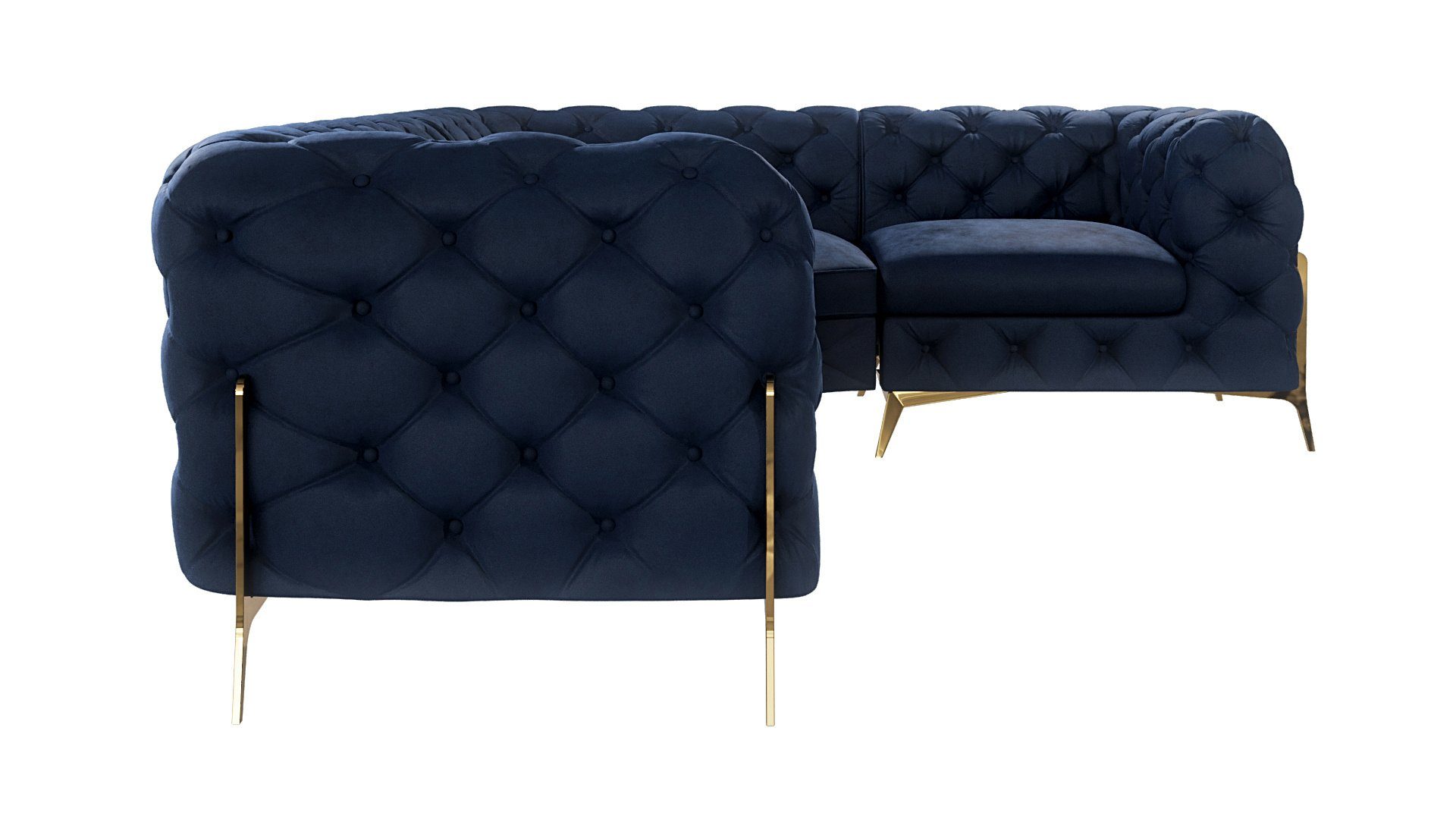 S-Style Möbel Ecksofa Ashley, Chesterfield mit günstig online kaufen