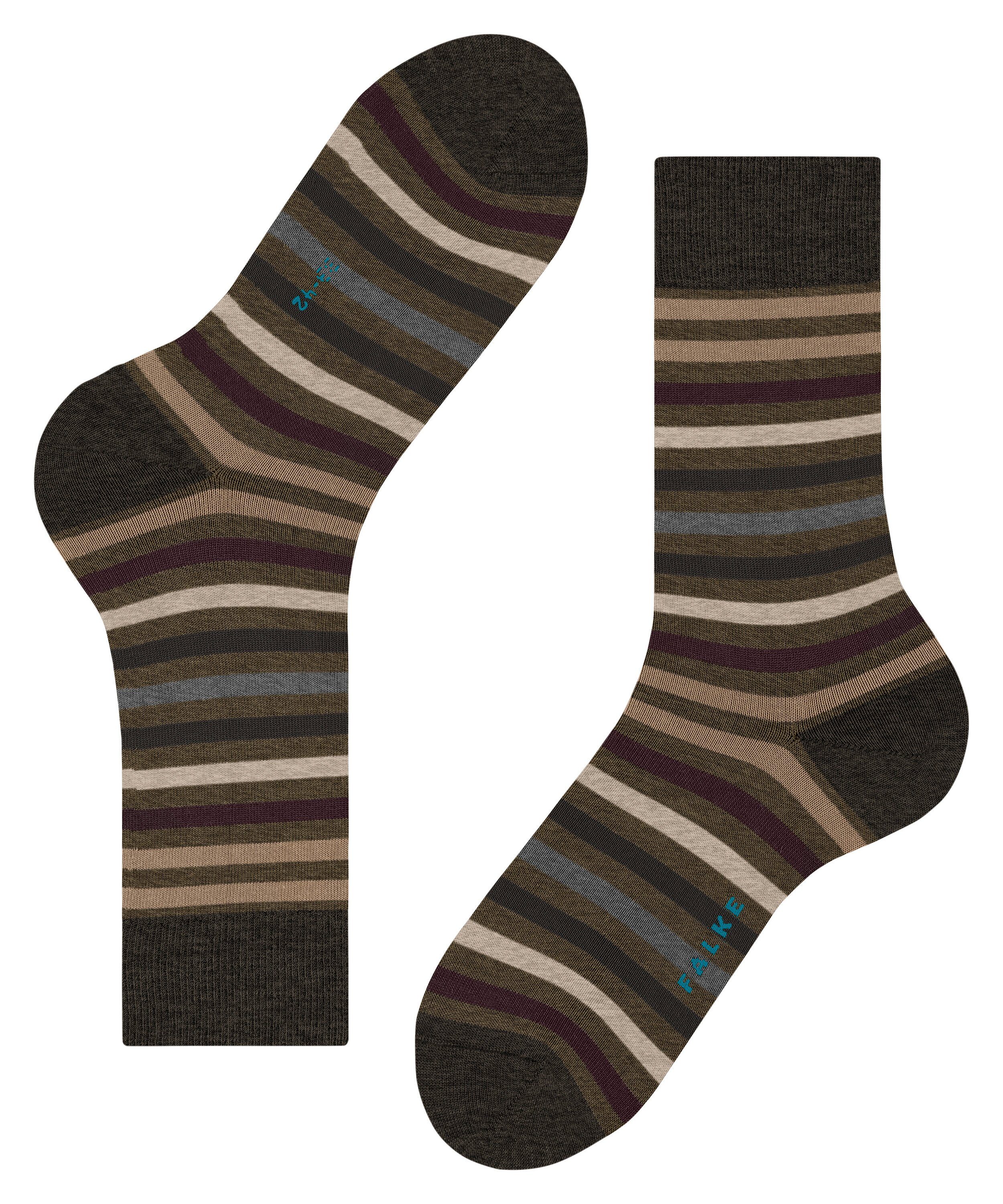 Stripe beech Socken (7464) Tinted FALKE (1-Paar)