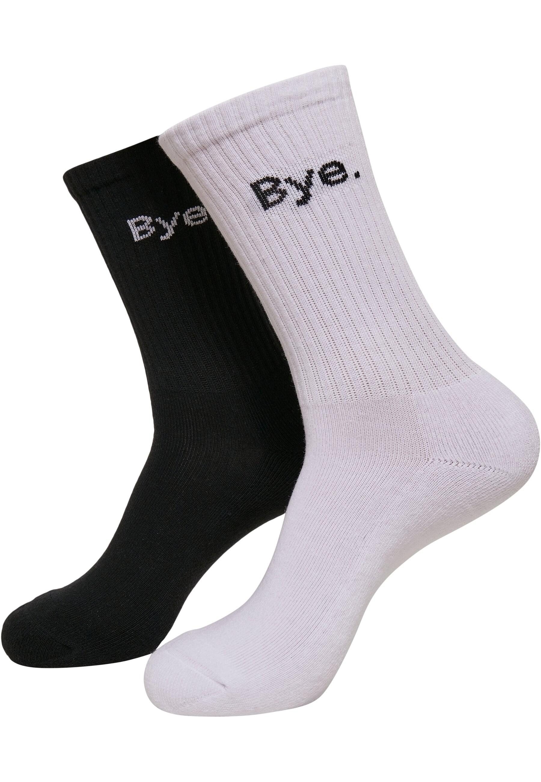 MisterTee Freizeitsocken Unisex HI - Bye Socks short 2-Pack (1-Paar)