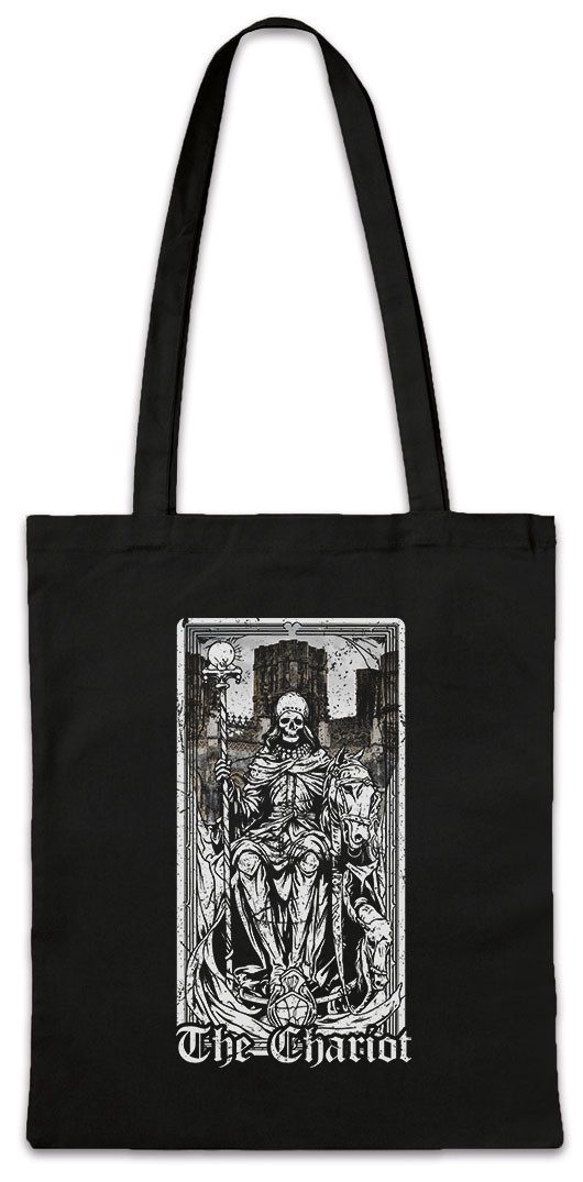 Beuteltasche Tarot B The Chariot Stofftasche Set Card Karte Deck Arcana Voodoo