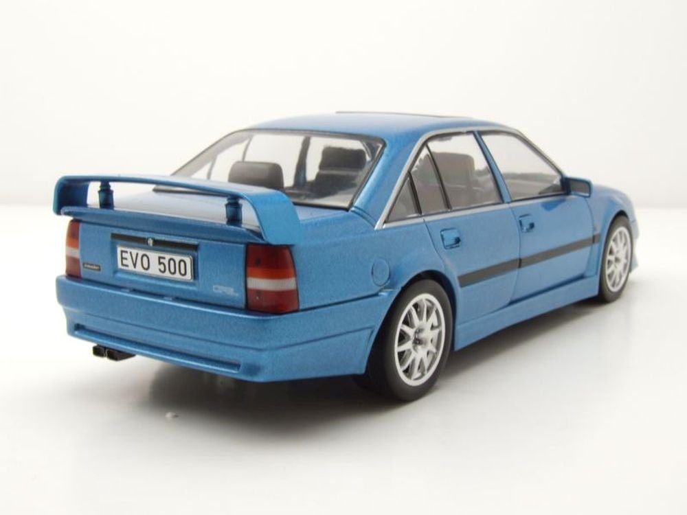Whitebox Modellauto Opel Omega Evolution 500 1991 blau metallic, Maßstab 1:24