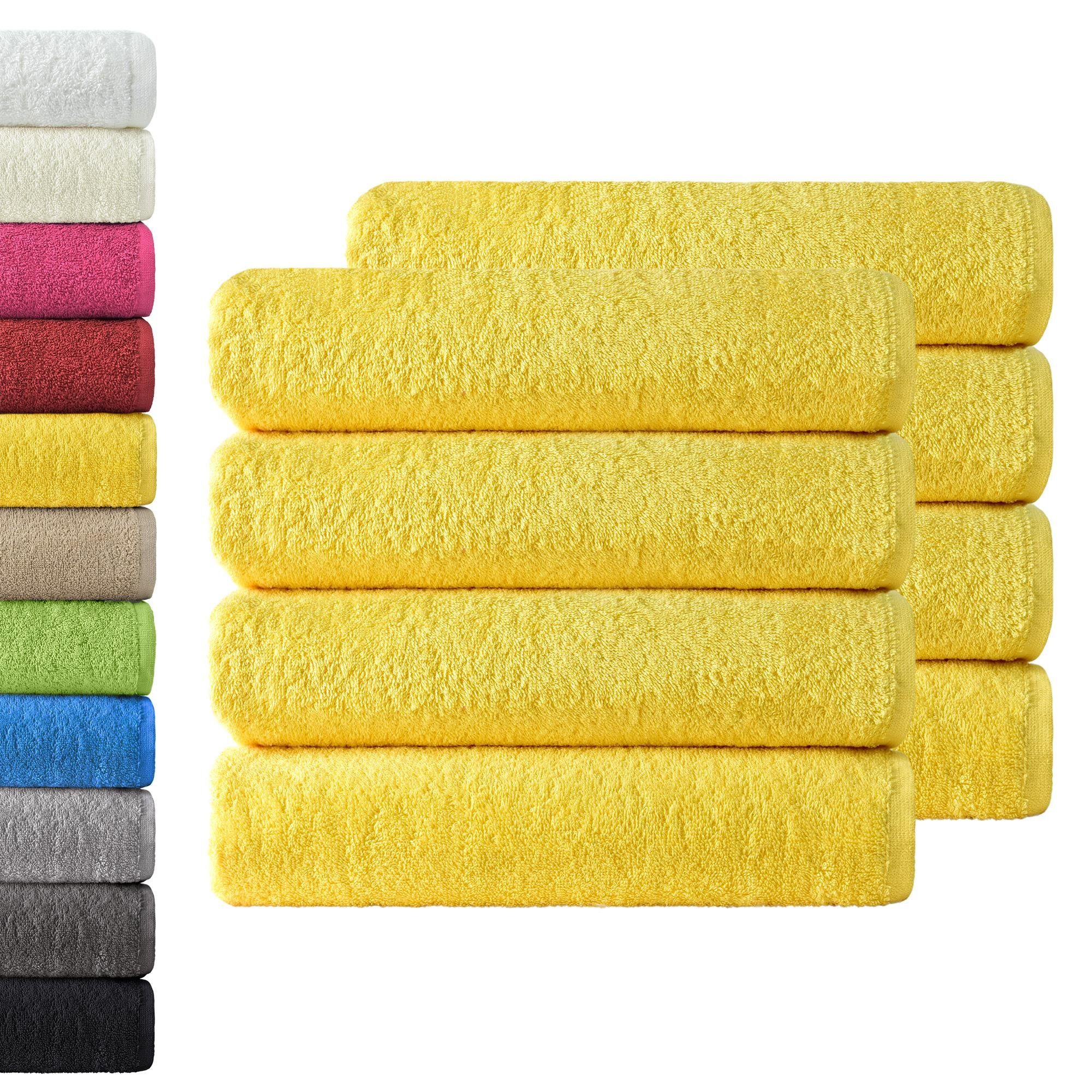 NatureMark Handtücher Handtuch 400gsm 50 X günstig online kaufen