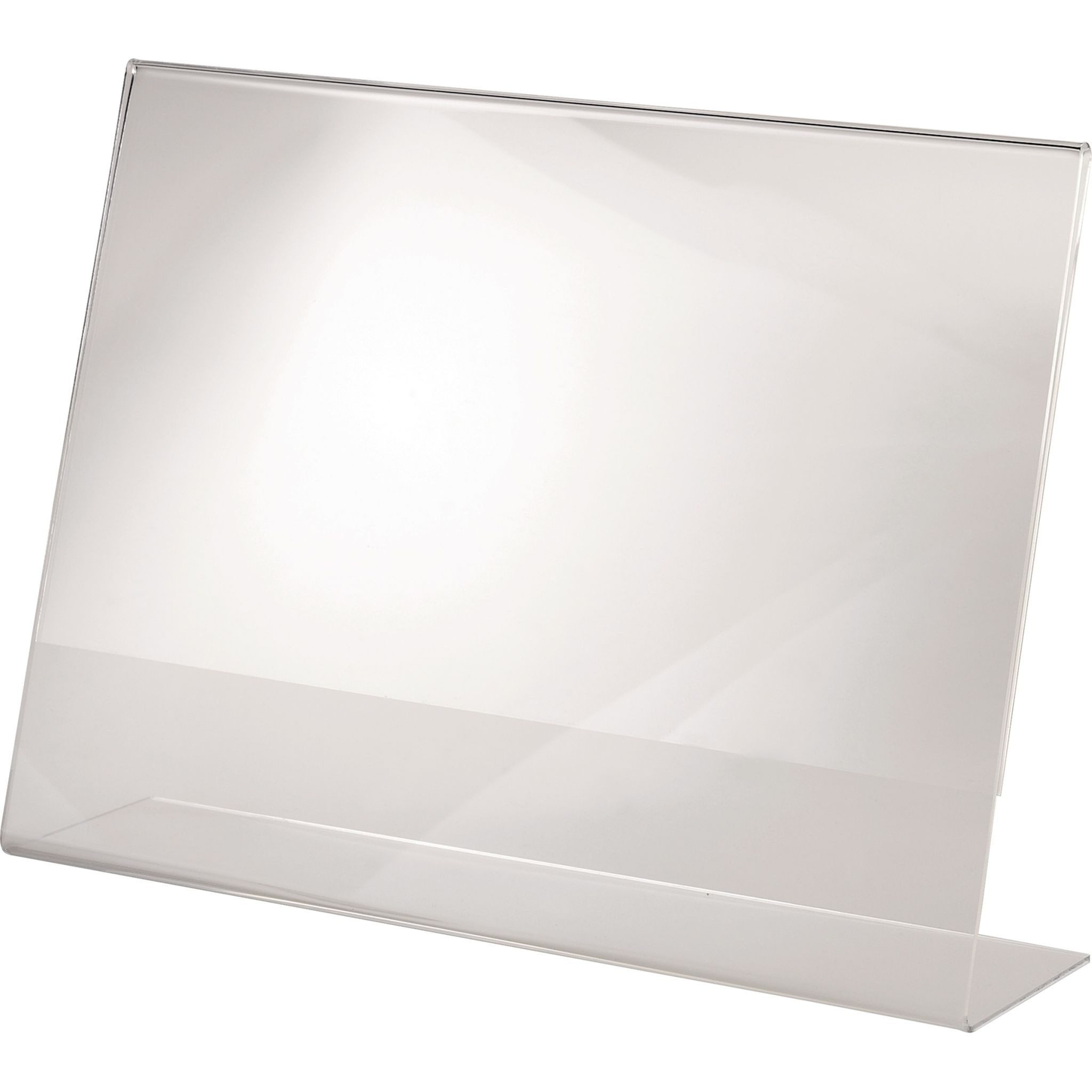 Tischdecke SIGEL TA211 Tischaufsteller - 30 x21 x6,30 cm - A4 quer - schräg -