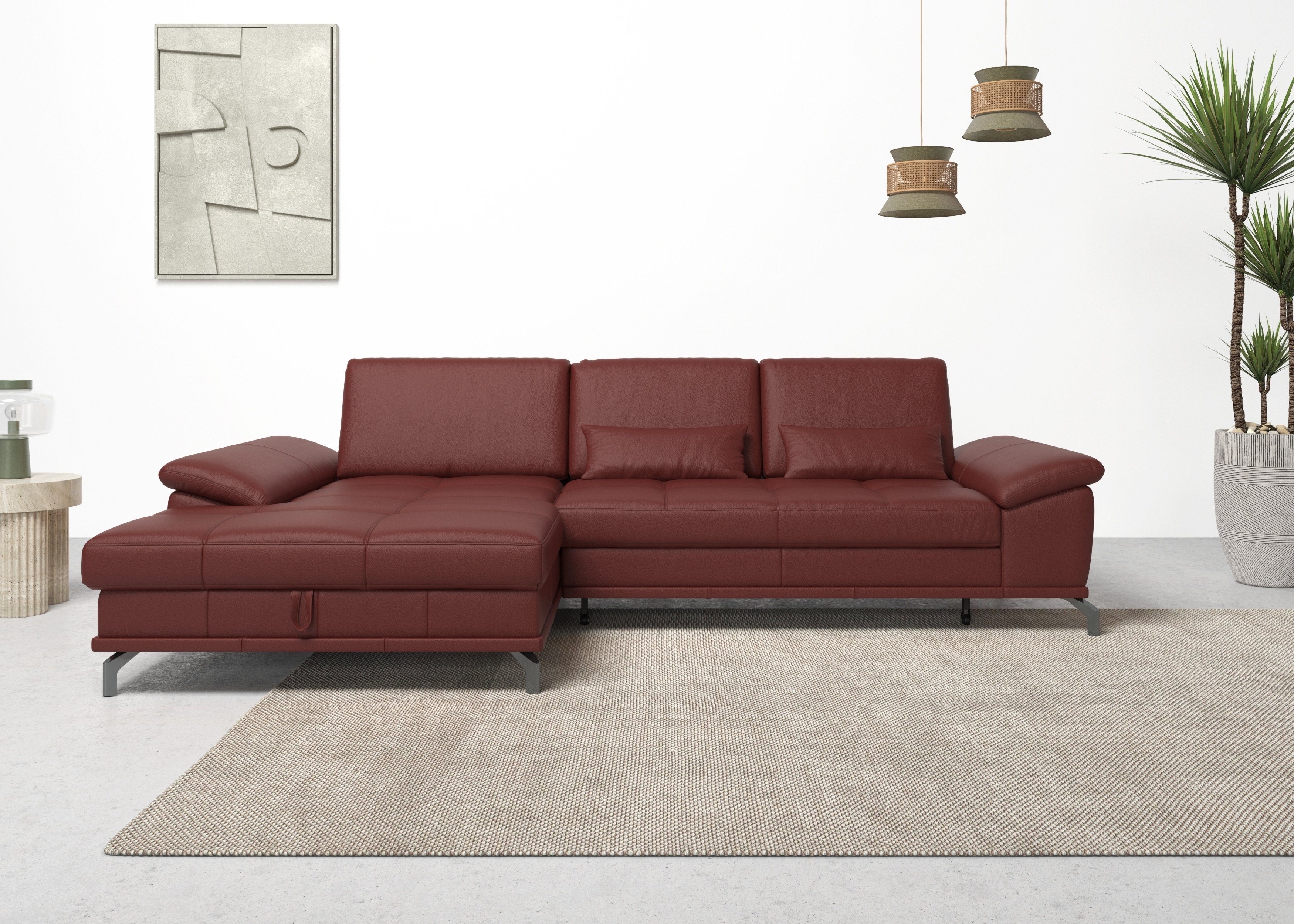 Places of Style Ecksofa Costello L-Form, günstig online kaufen