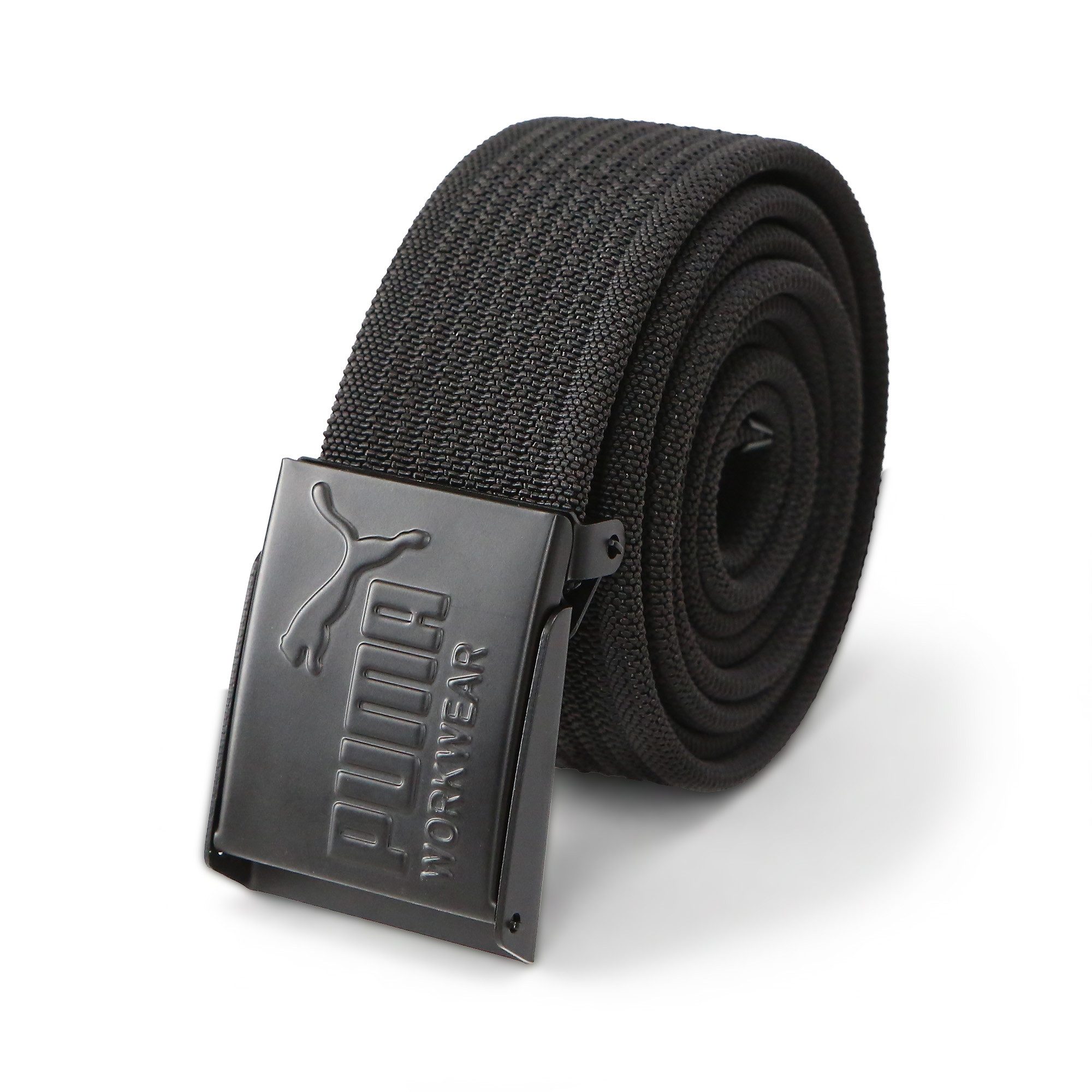 PUMA Workwear Stoffgürtel - Herren Gürtel für Arbeit & Freizeit Stufenlos Verstellbar - Ohne Löcher - Robust - Länge: 135cm, kürzbar